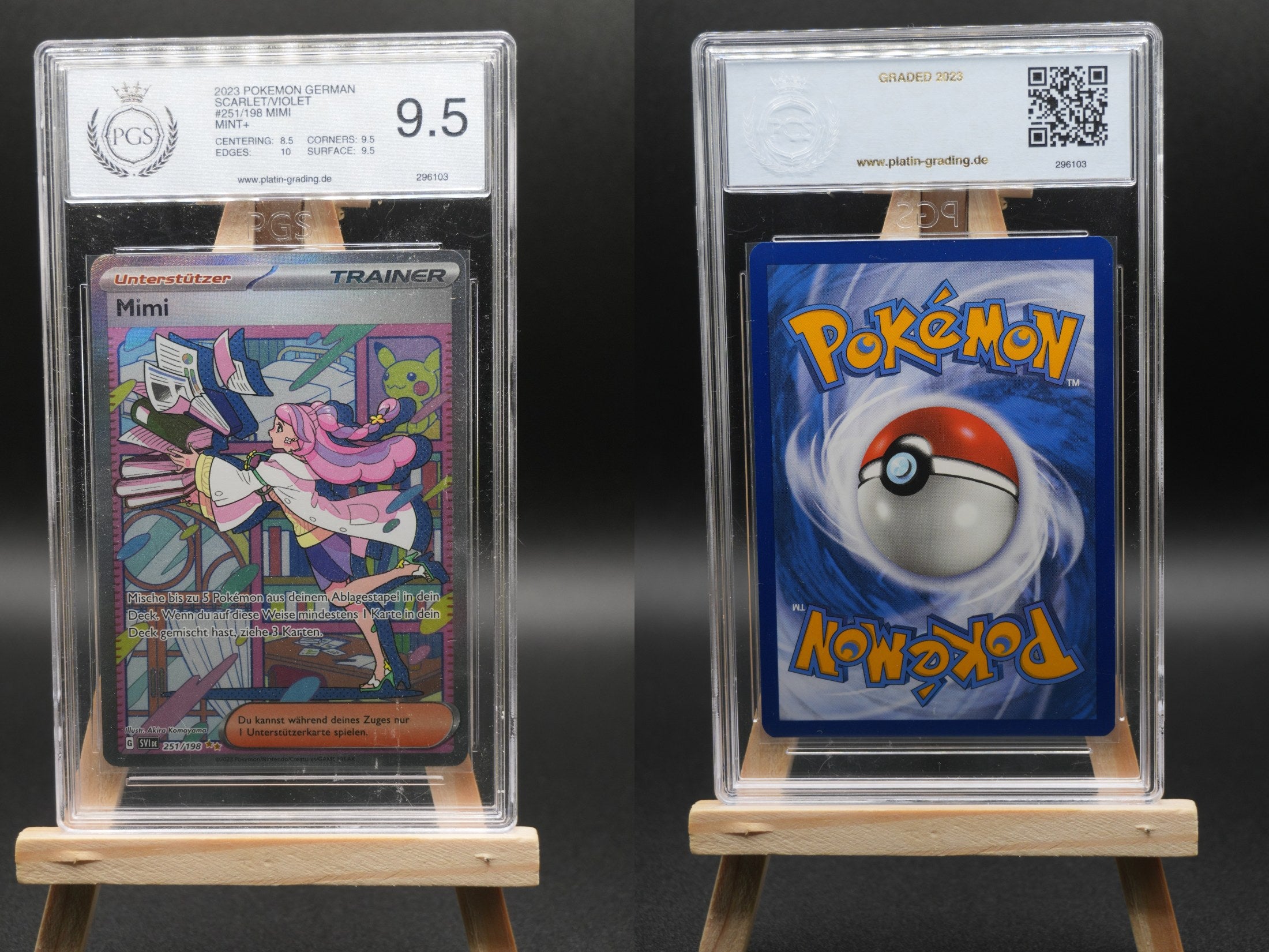 Mimi SVI 251 Karmesin und Purpur Pokémon Karte Deutsch Near Mint