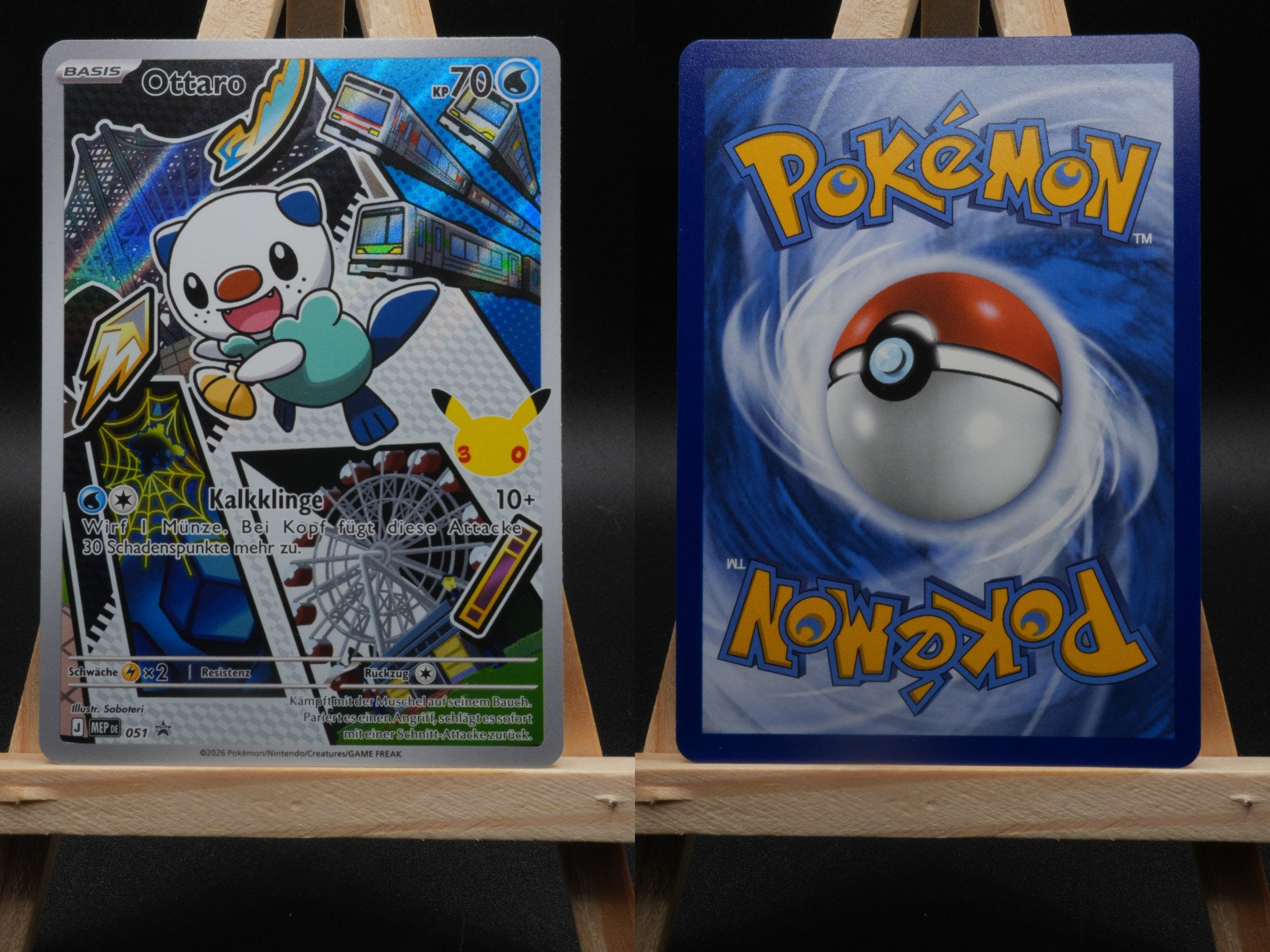 Ottaro MEP 051 MEP Black Star Promos Pokémon Karte Deutsch Near Mint