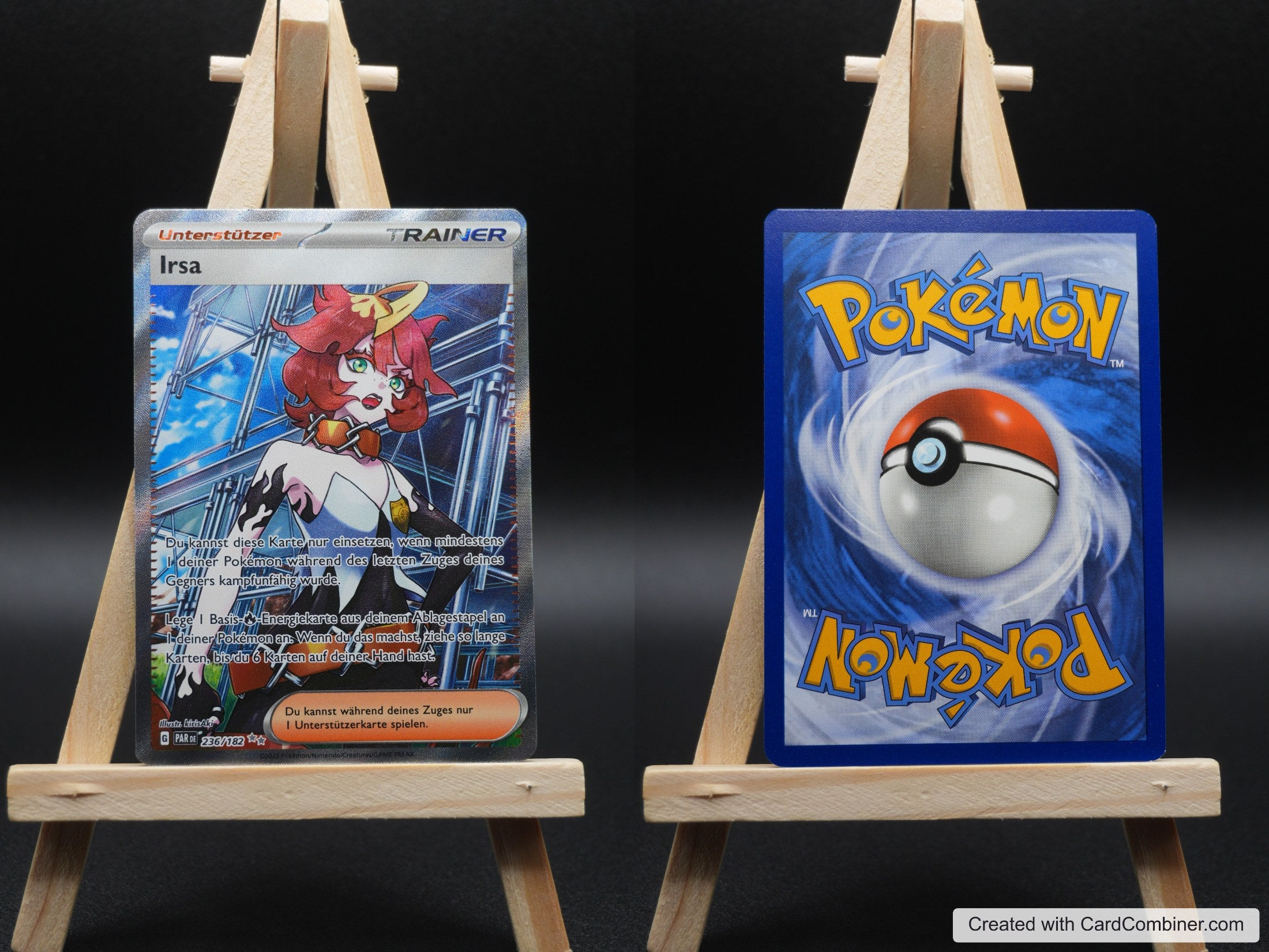 Irsa PAR 236 Paradoxrift Pokémon Karte Deutsch Near Mint