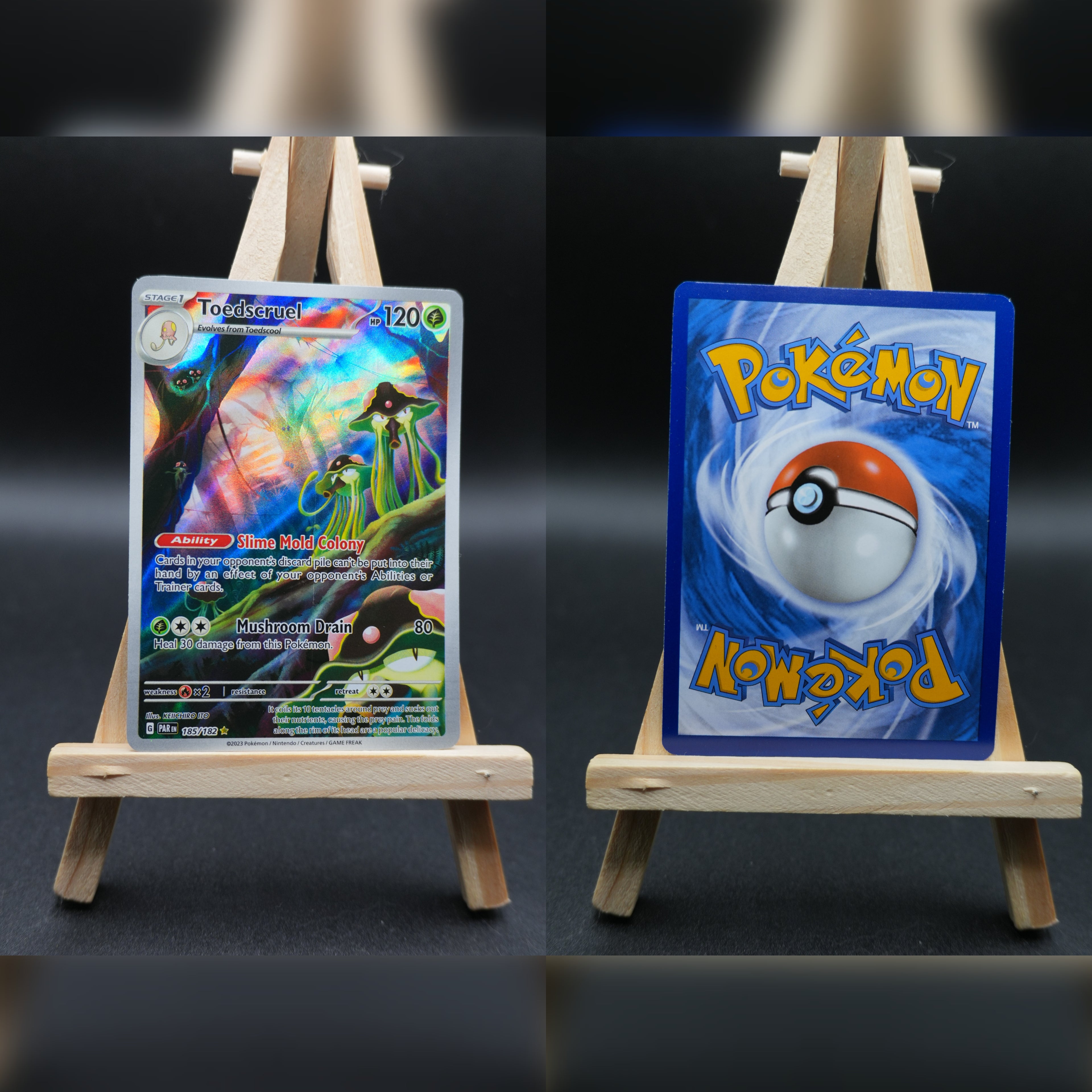 Tenterra PAR 185 Paradoxrift Pokémon Karte Englisch Near Mint