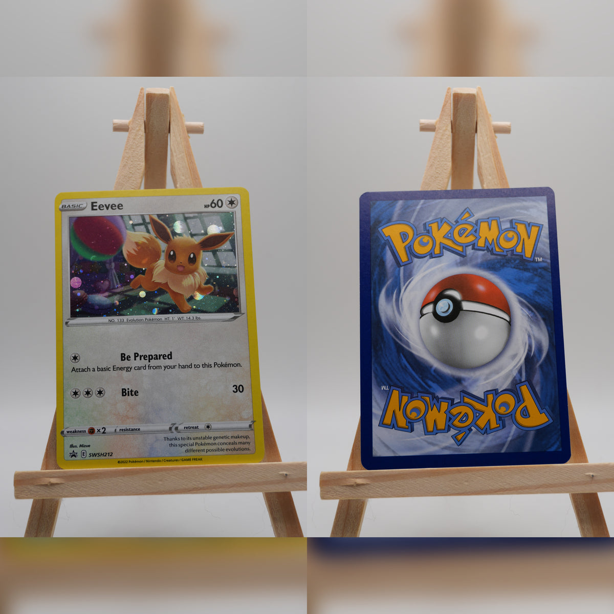 Evoli SWSH 212 SWSH Black Star Promos Pokémon Karte Englisch Near Mint
