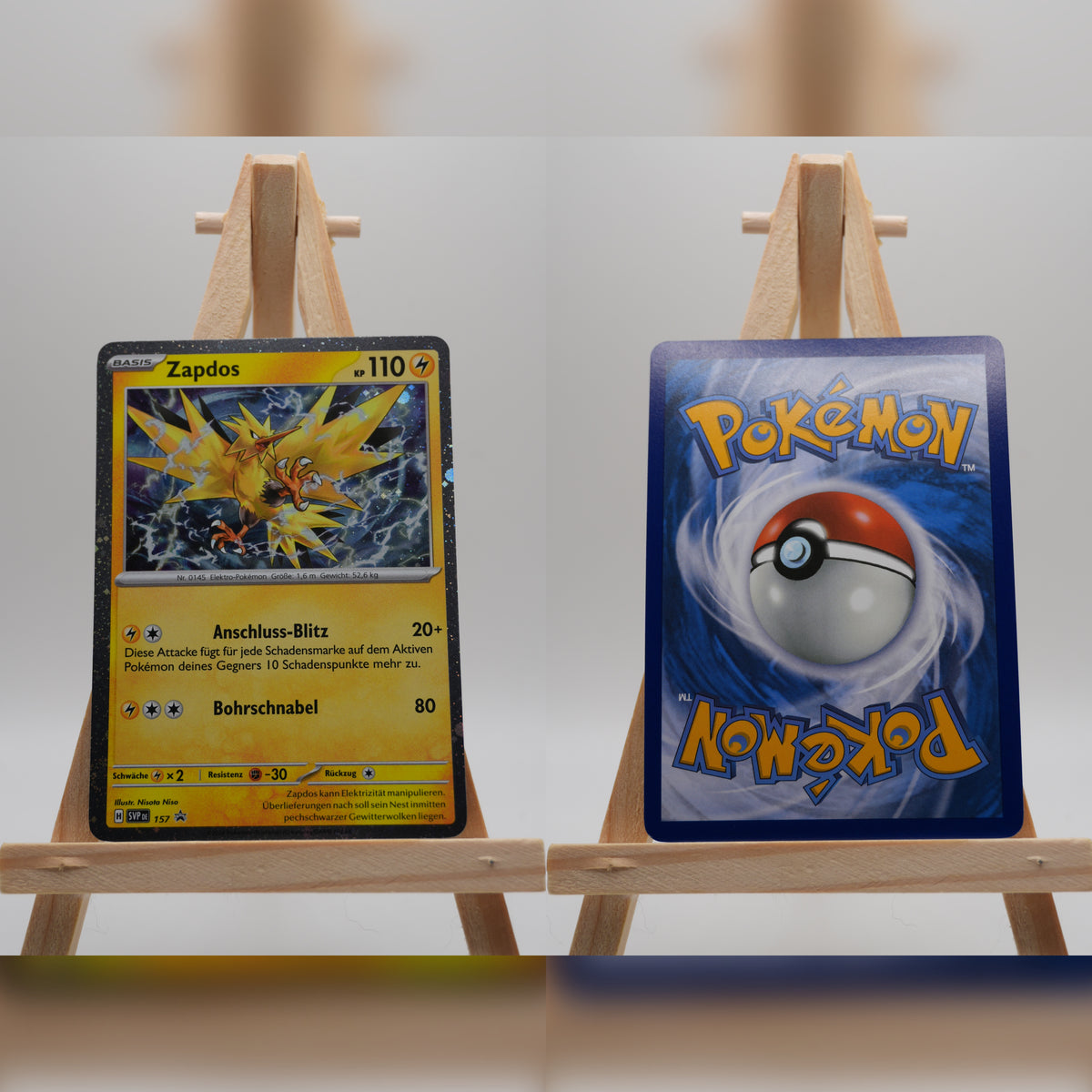 Zapdos SVP 157 SV Black Star Promos