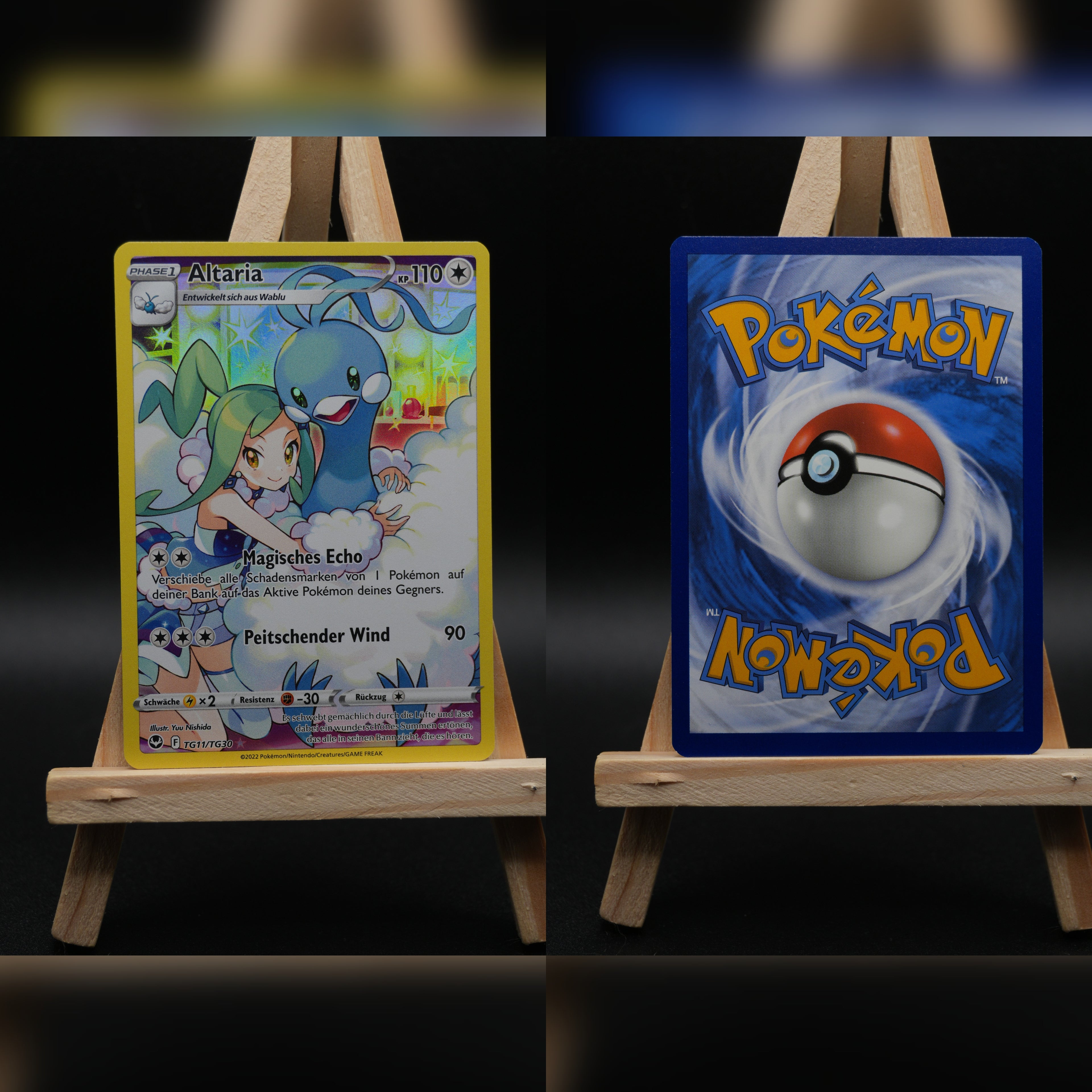 Altaria SIT TG11 Silberne Sturmwinde Pokémon Karte Deutsch Near Mint