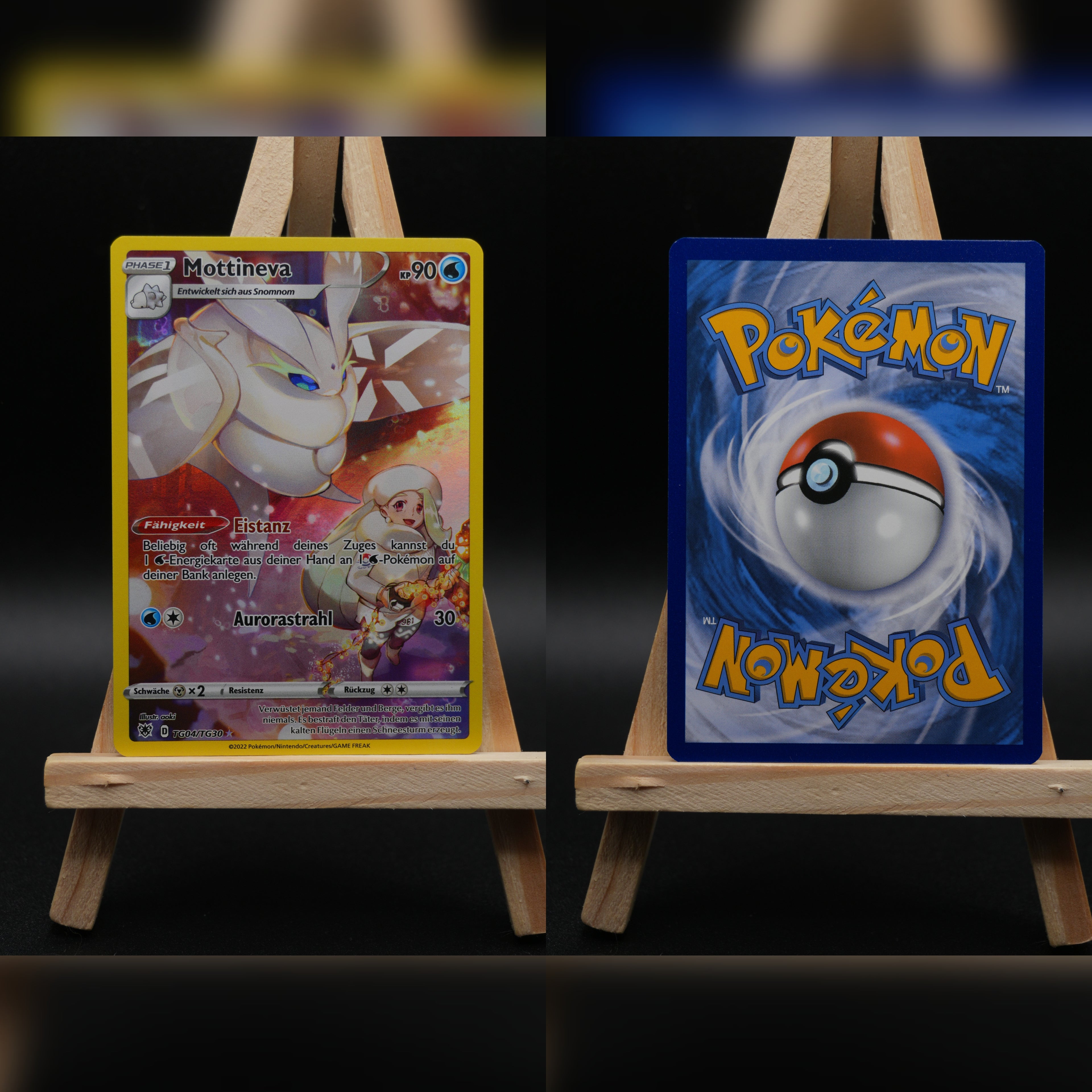 Mottineva (ASR TG04) Astralglanz Pokémon Karte Deutsch Near Mint