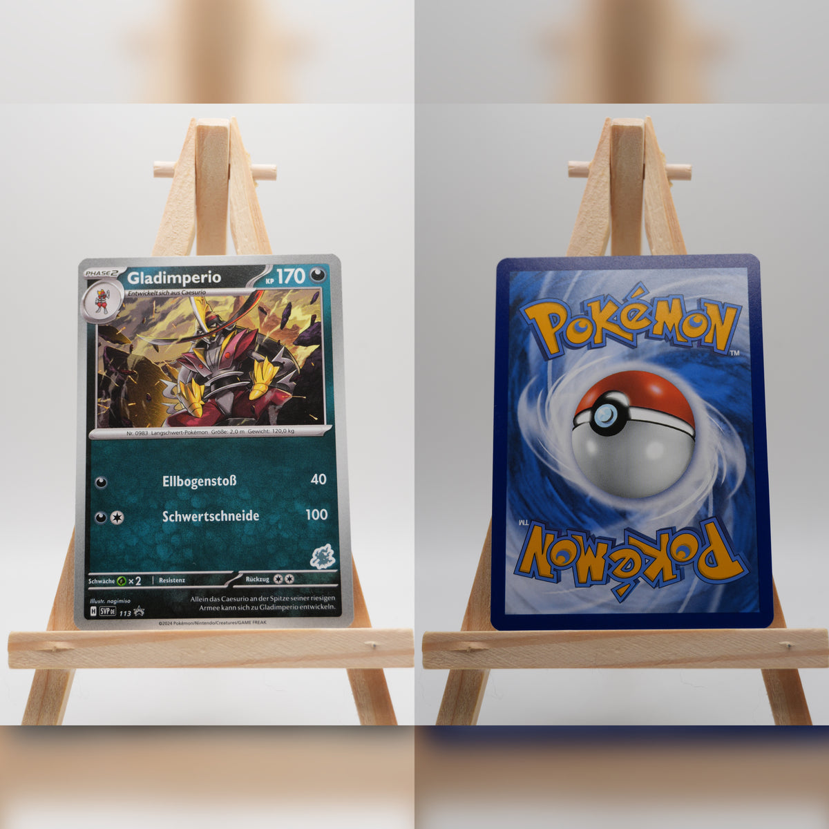 Gladimperio SVP 113 SV Black Star Promos Pokémon Karte Deutsch Near Mint