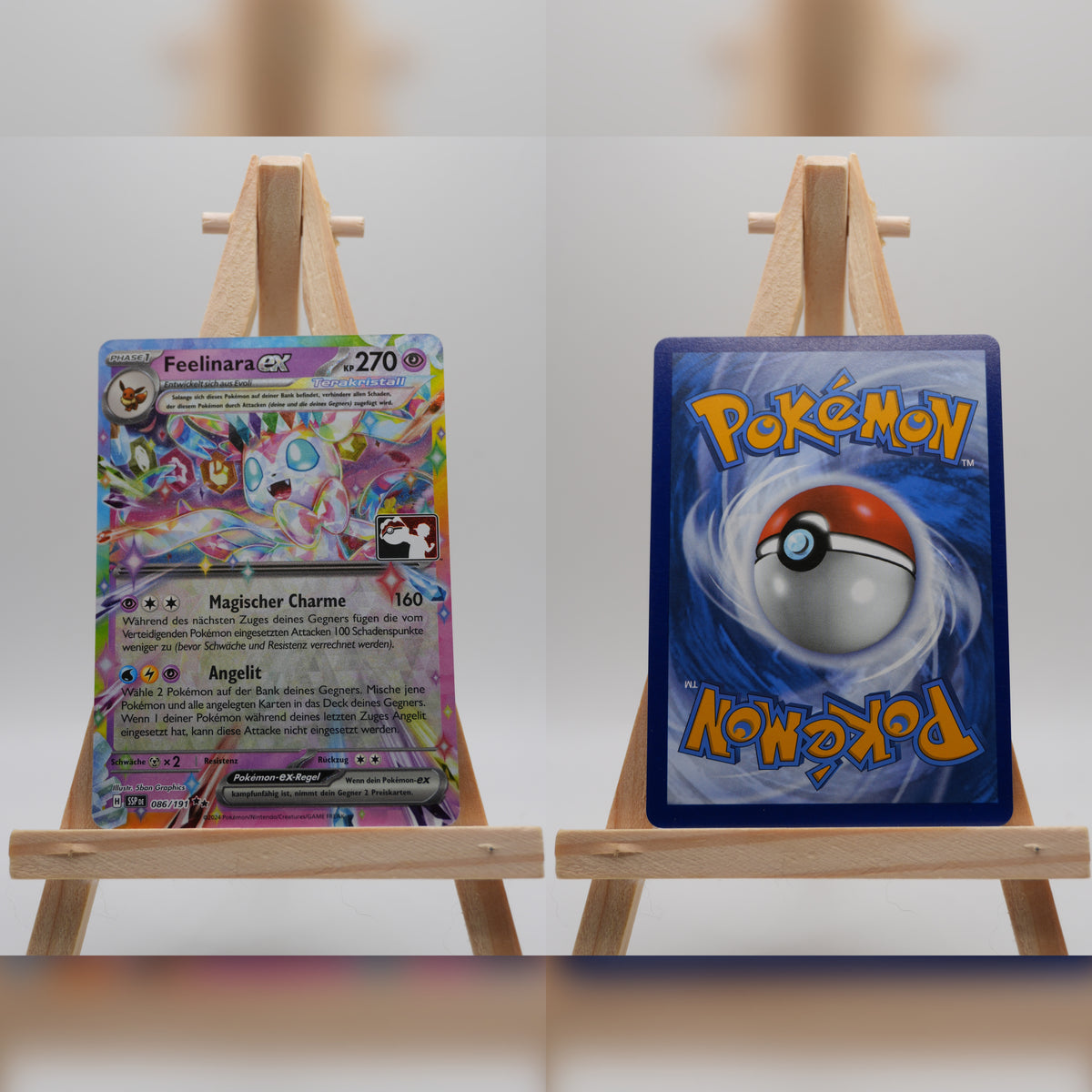 Feelinara ex PPS7 SSP 086 Play! Pokémon Preispack Serie 7 EXC