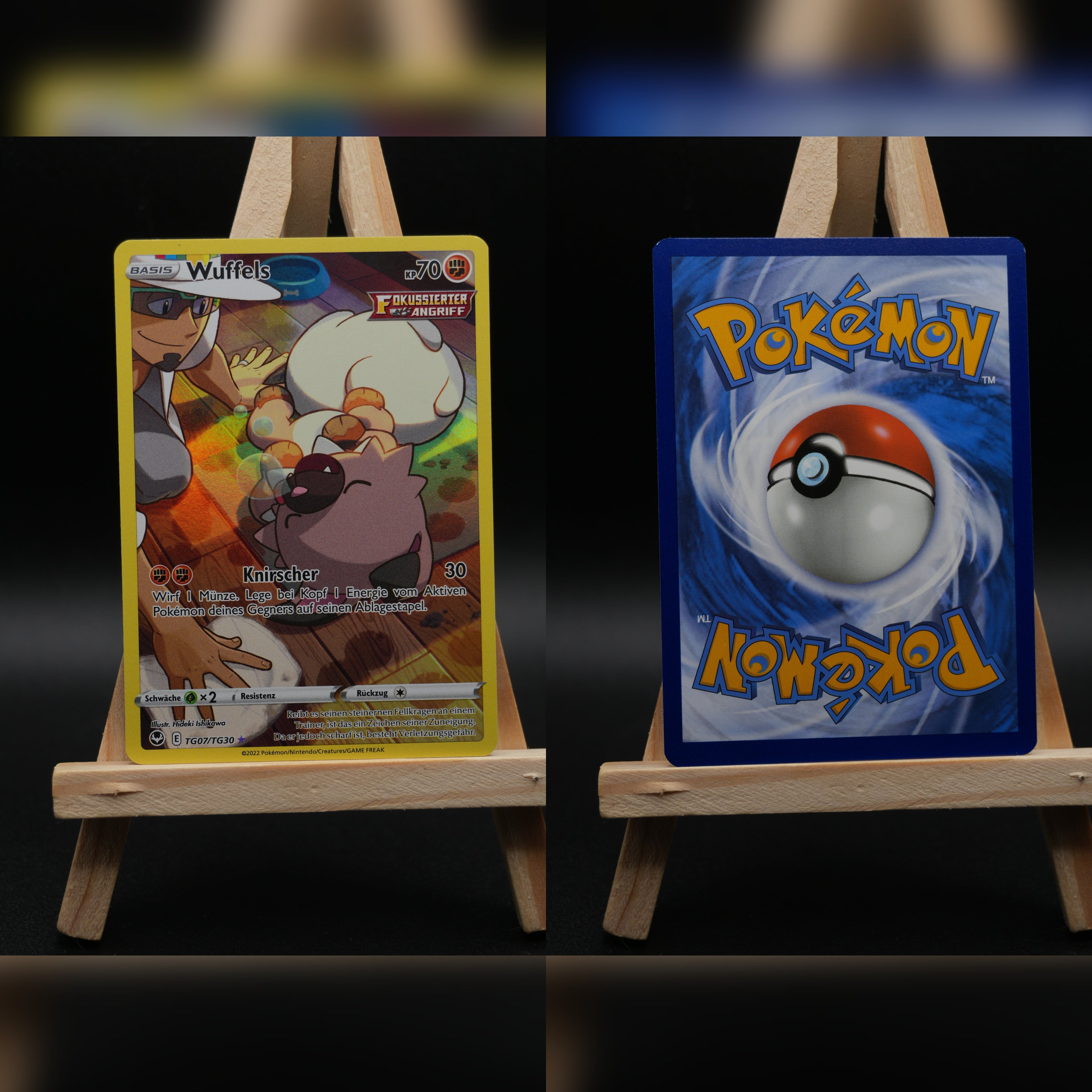Wuffels (SIT TG07) Silberne Sturmwinde Pokémon Karte Deutsch Near Mint