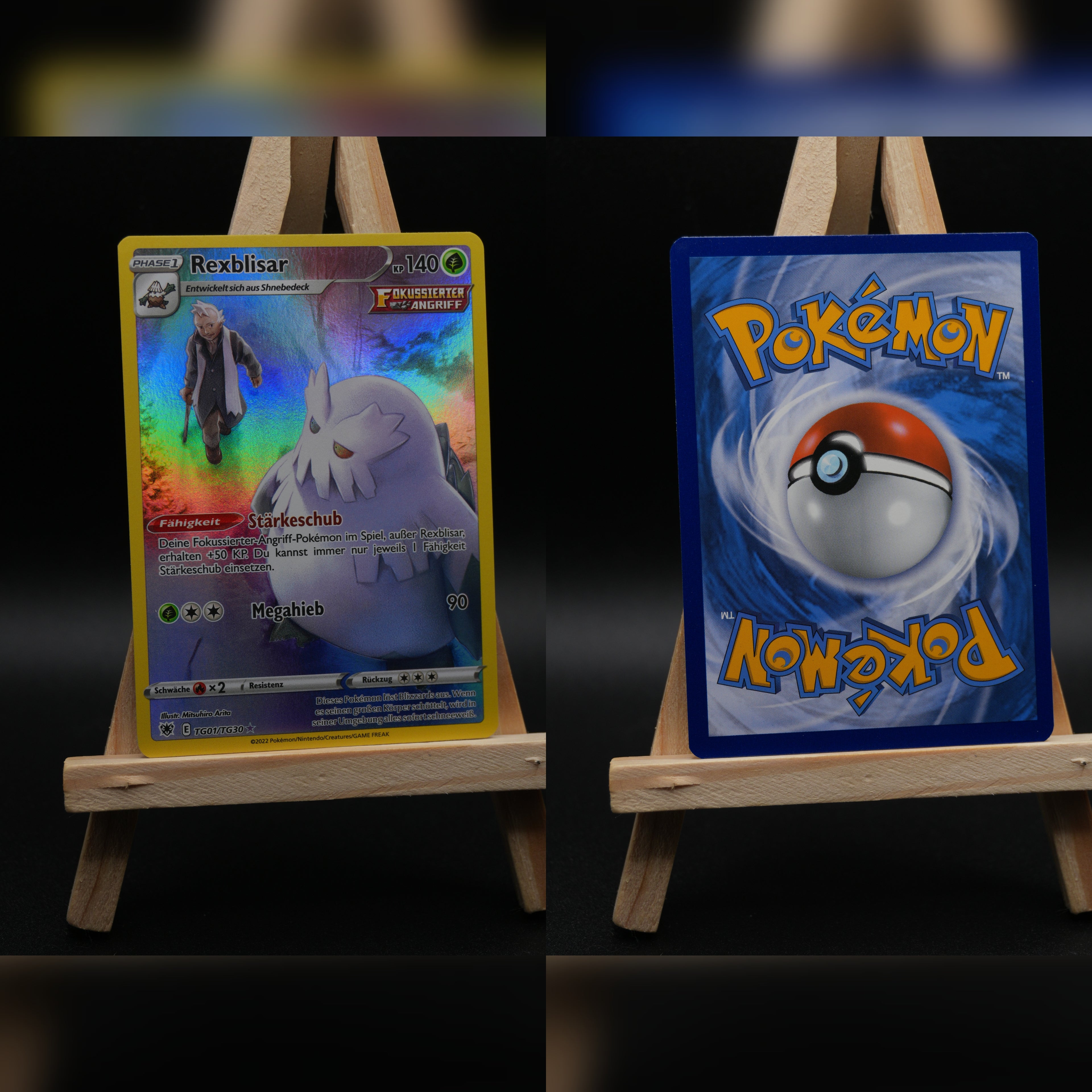 Rexblisar (ASR TG01) Astralglanz Pokémon Karte Deutsch Near Mint