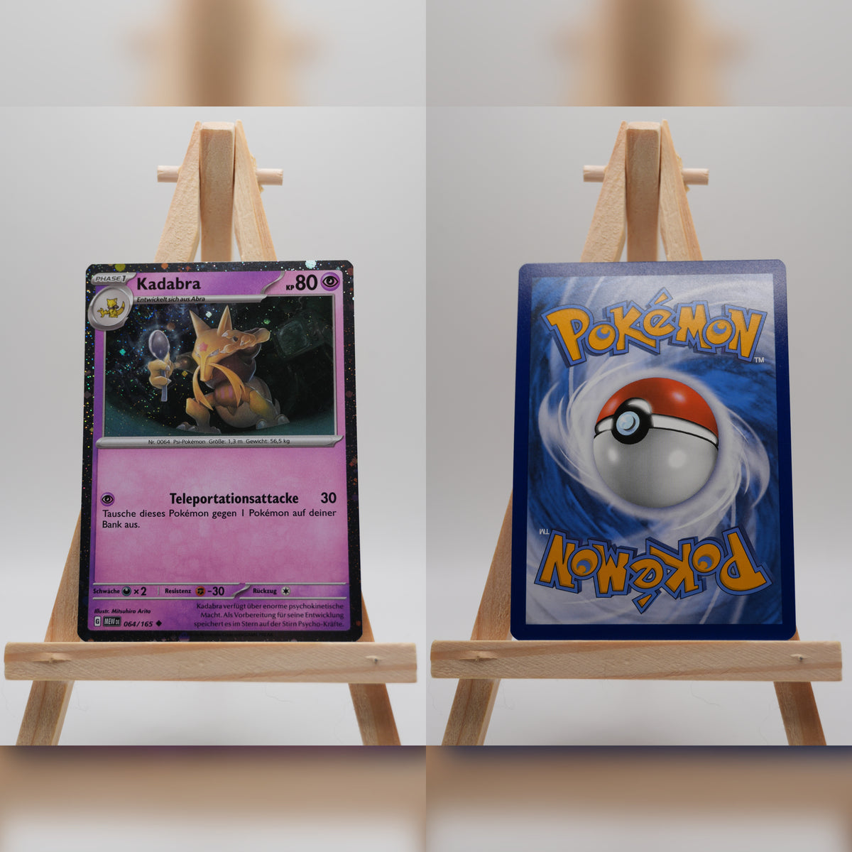 Kadabra MEW 064 151 Alakazam Kollektion Promo