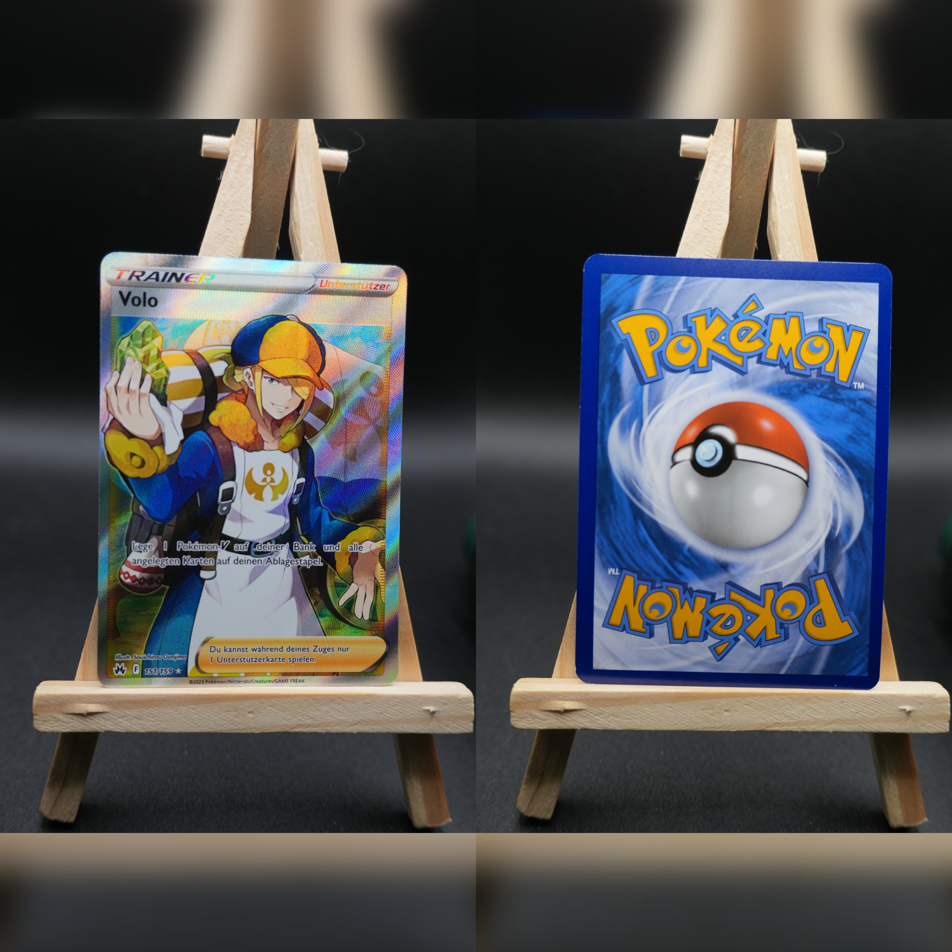 Volo CRZ 151 Zenit der Könige Pokémon Karte Deutsch Near Mint