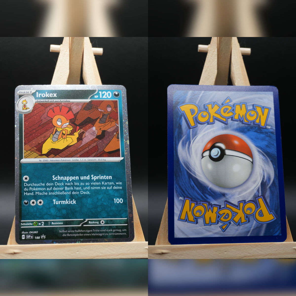 Irokex SVP 188 SV Black Star Promos Pokémon Karte Deutsch Near Mint