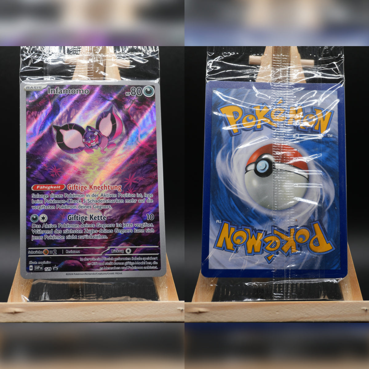 Infamomo SVP 129 SV Black Star Promos Pokémon Karte Deutsch Near Mint
