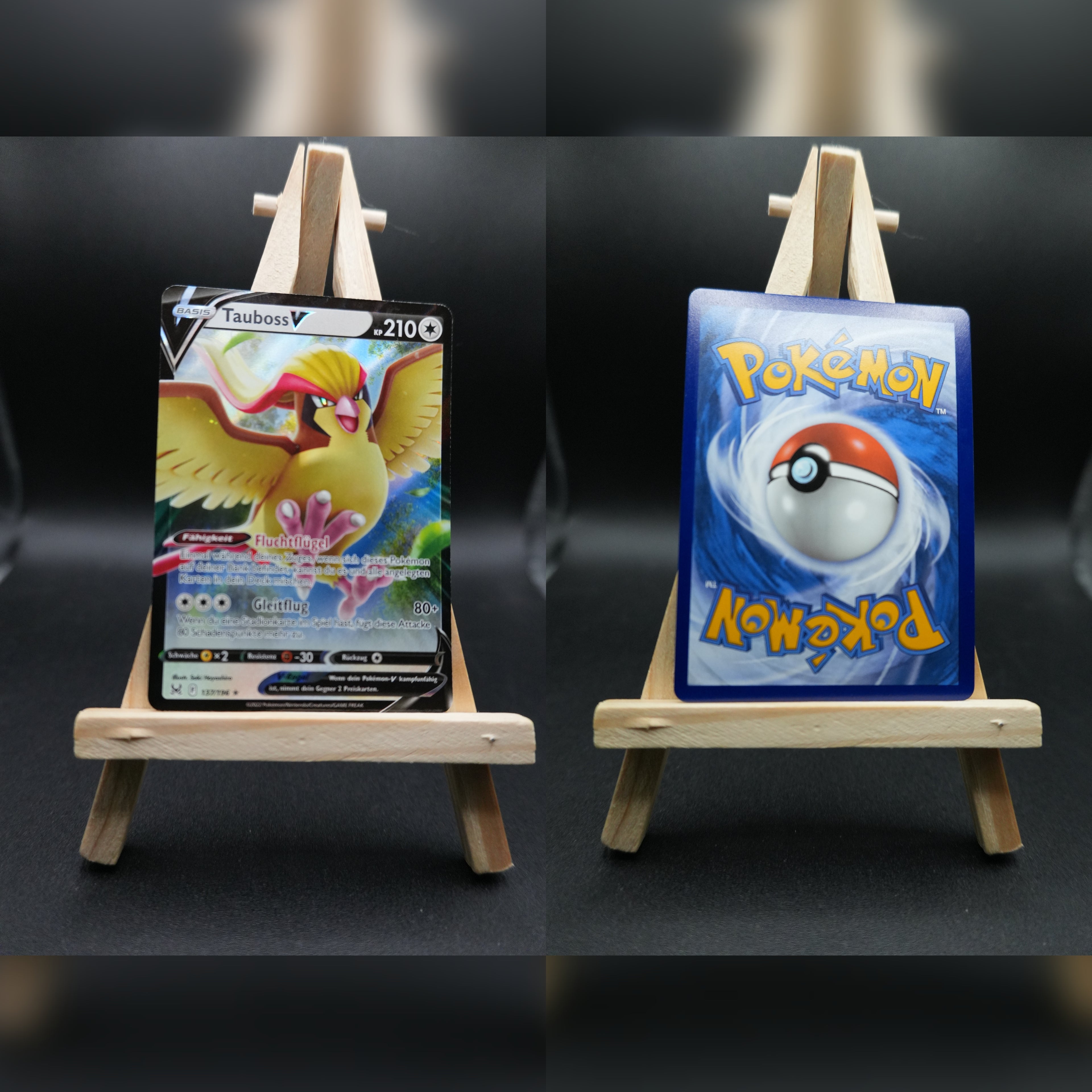 Tauboss V LOR 137 Verlorener Ursprung Pokémon Karte Deutsch Near Mint
