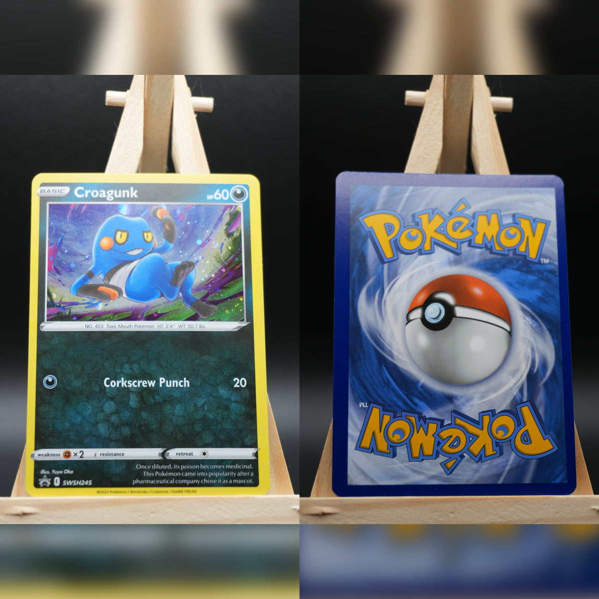 Glibunkel SWSH 245 SWSH Black Star Promo Pokémon Karte Englisch Near Mint