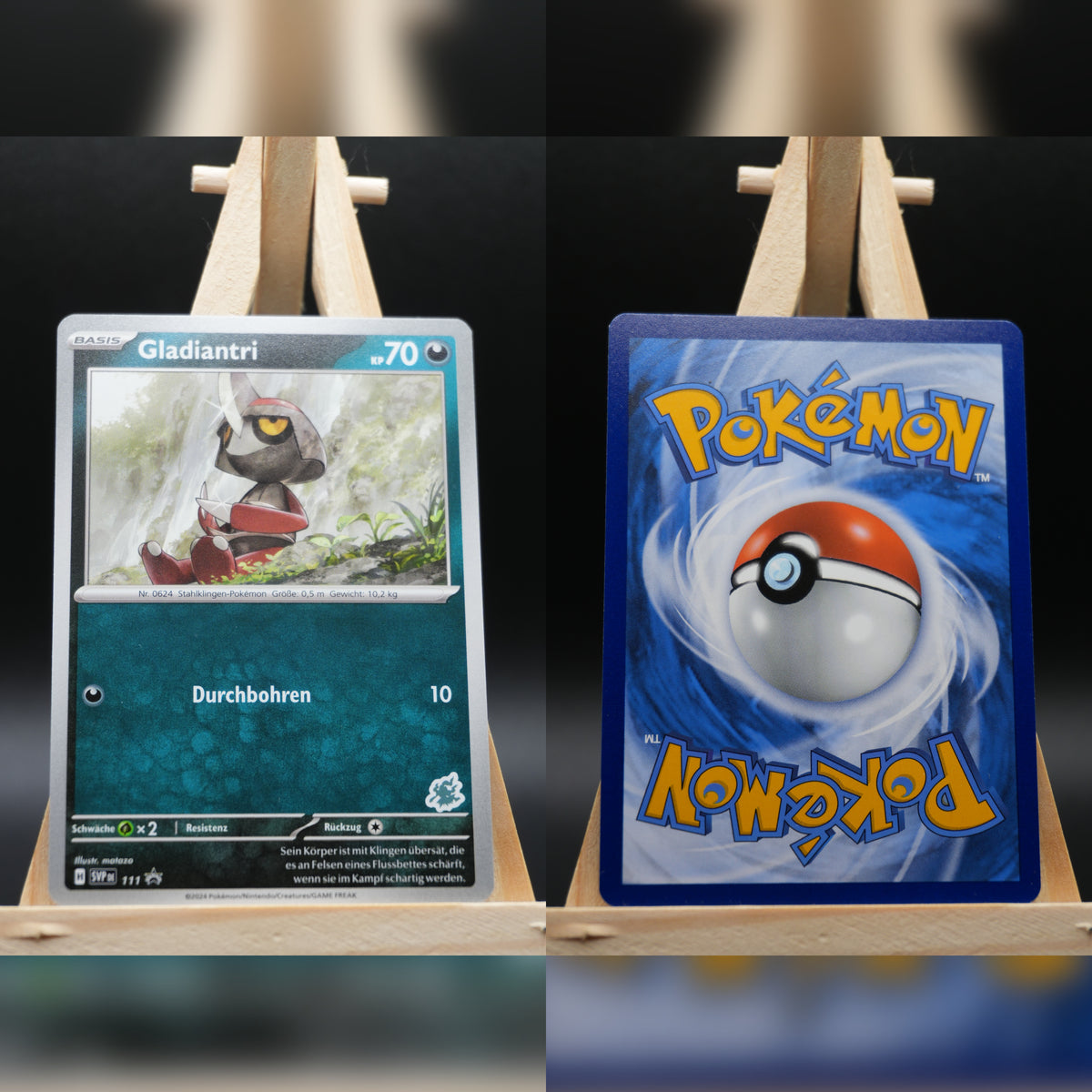 Gladiantri SVP 111 SV Black Star Promos Pokémon Karte Deutsch Near Mint