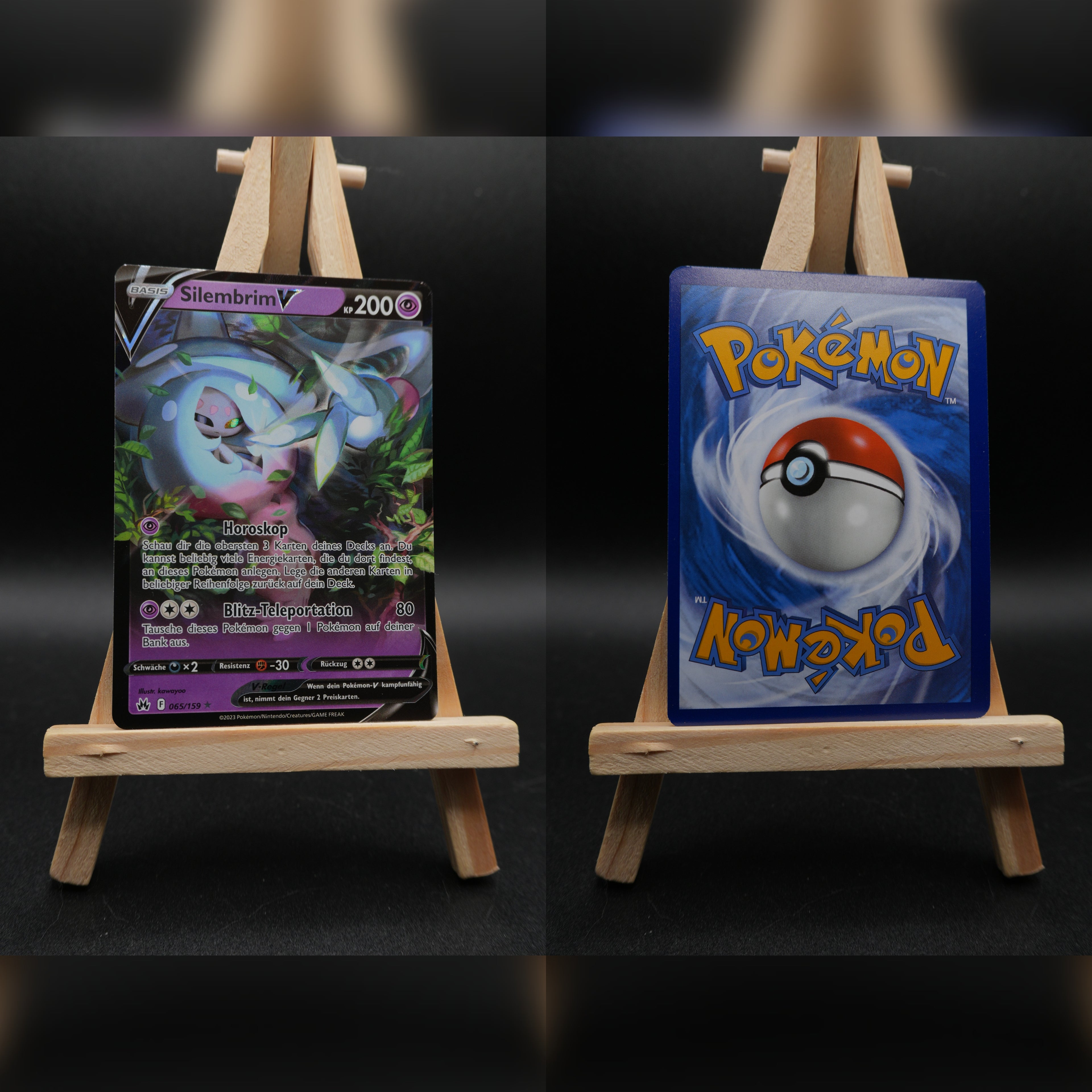 Silembrim V CRZ 065 Zenit der Könige Pokémon Karte Deutsch Near Mint