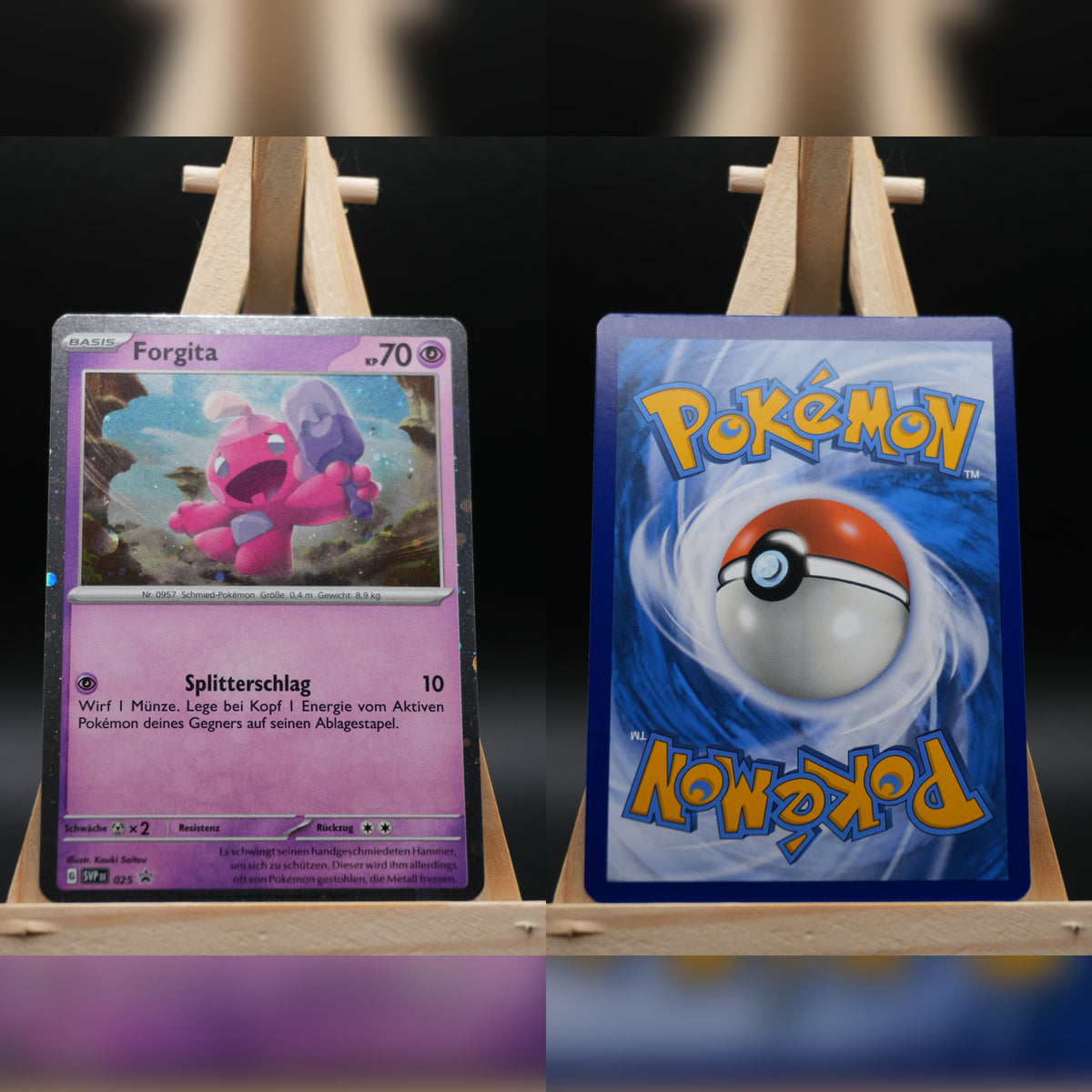 Forgita SVP 025 SV Black Star Promos Pokémon Karte Deutsch Near Mint