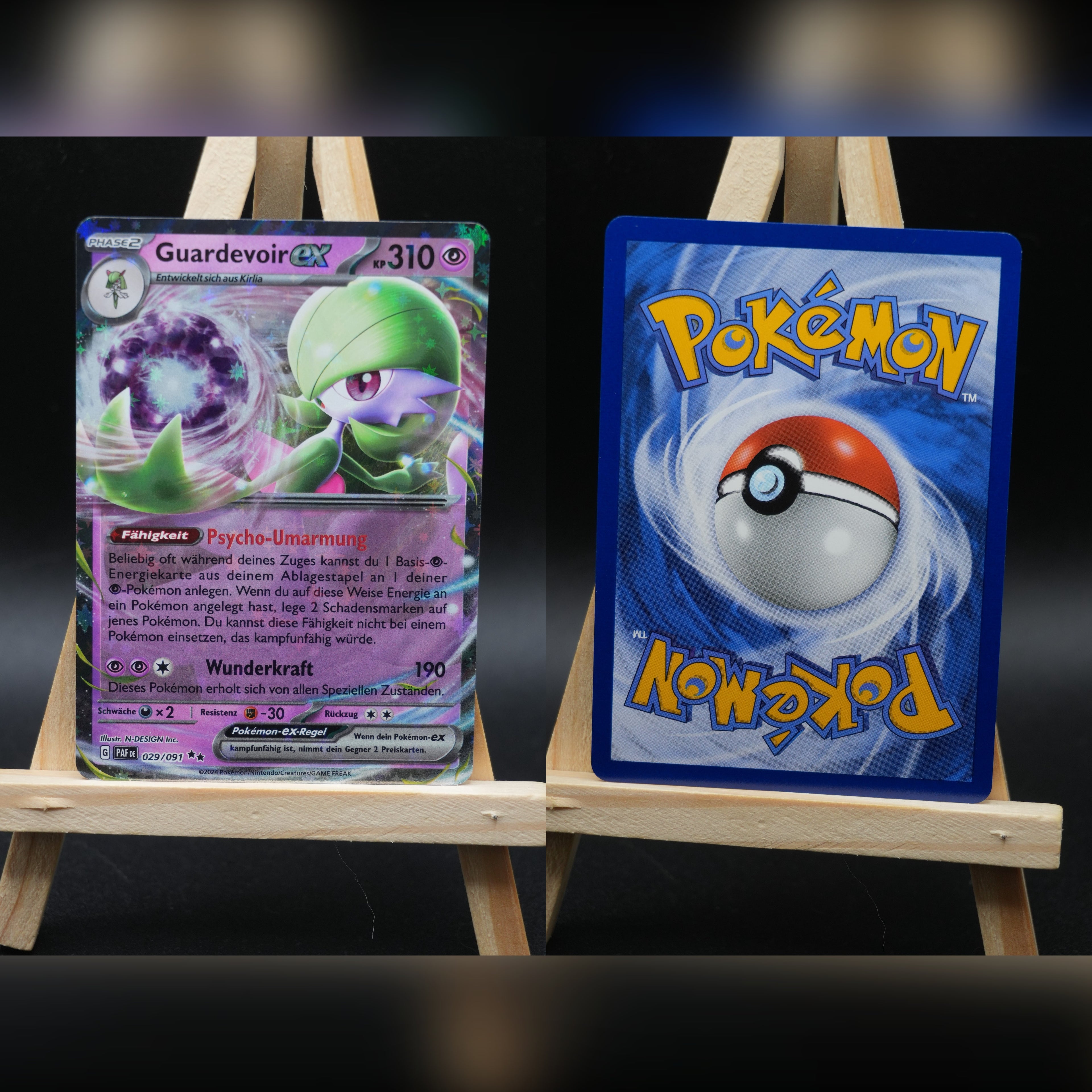 Guardevoir ex PAF 029 Paldeas Schicksale Pokémon Karte Deutsch Near Mint