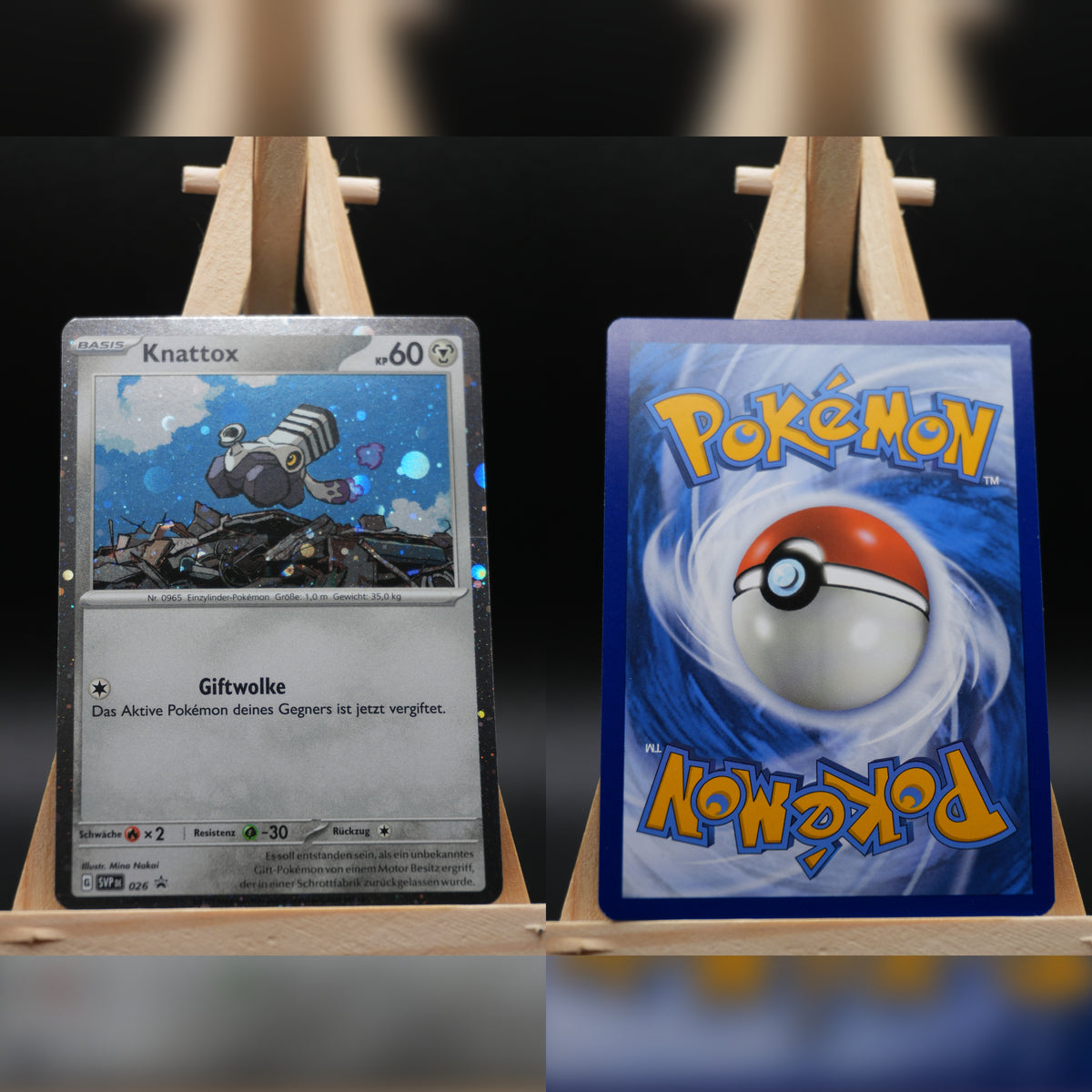 Knattox SVP 026 SV Black Star Promos Pokémon Karte Deutsch Near Mint