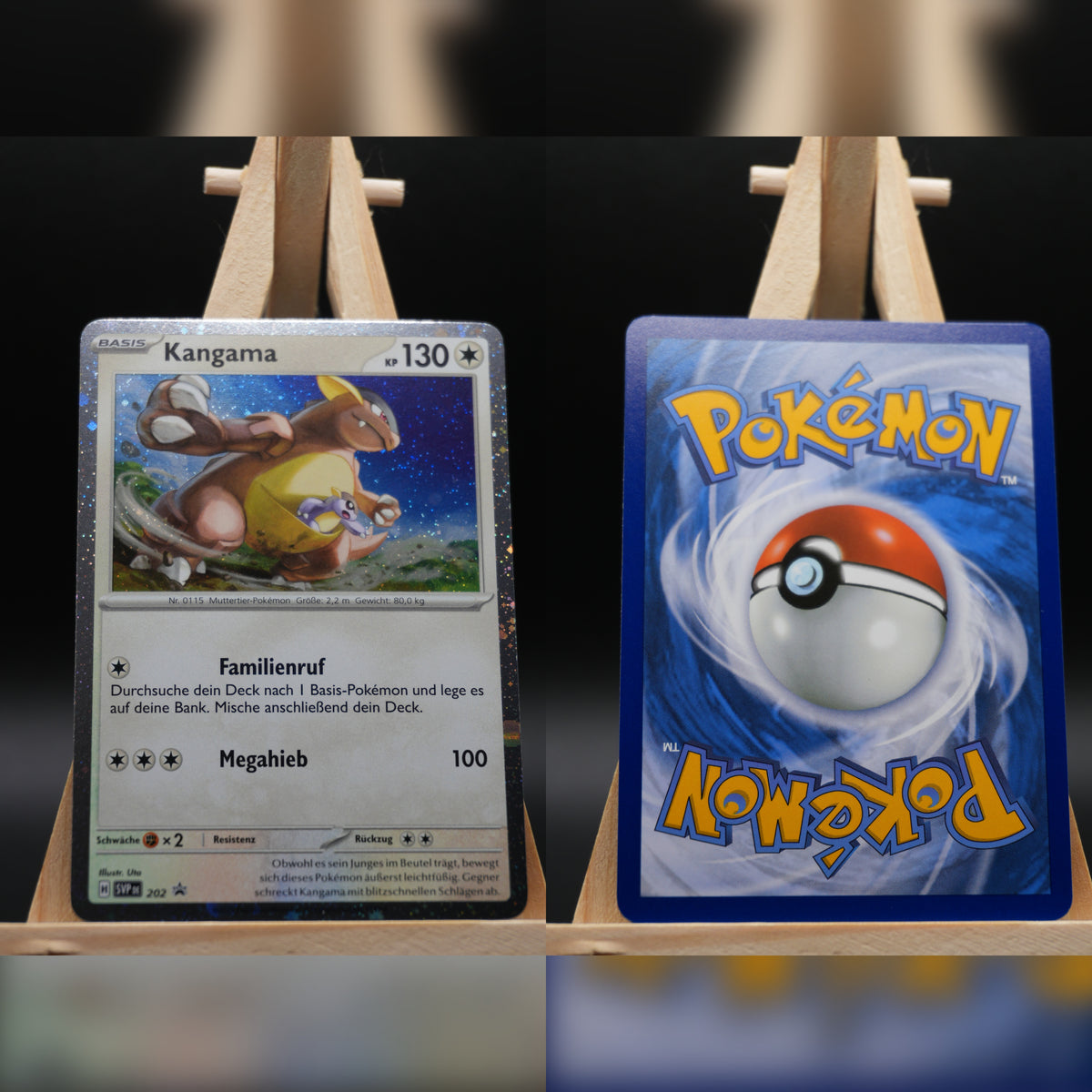 Kangama SVP 202 SV Black Star Promos Pokémon Karte Deutsch Near Mint