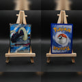 Riesenzahn ex SVI 230 Karmesin und Purpur Pokémon Karte Deutsch Near Mint