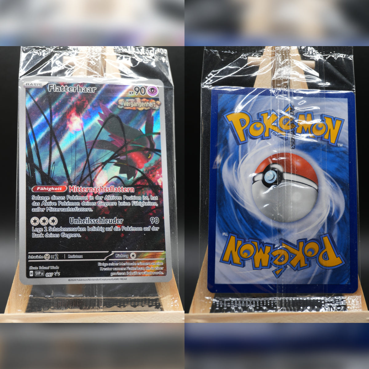 Flatterhaar SVP 097 SV Black Star Promos Pokémon Karte Deutsch Near Mint Sealed