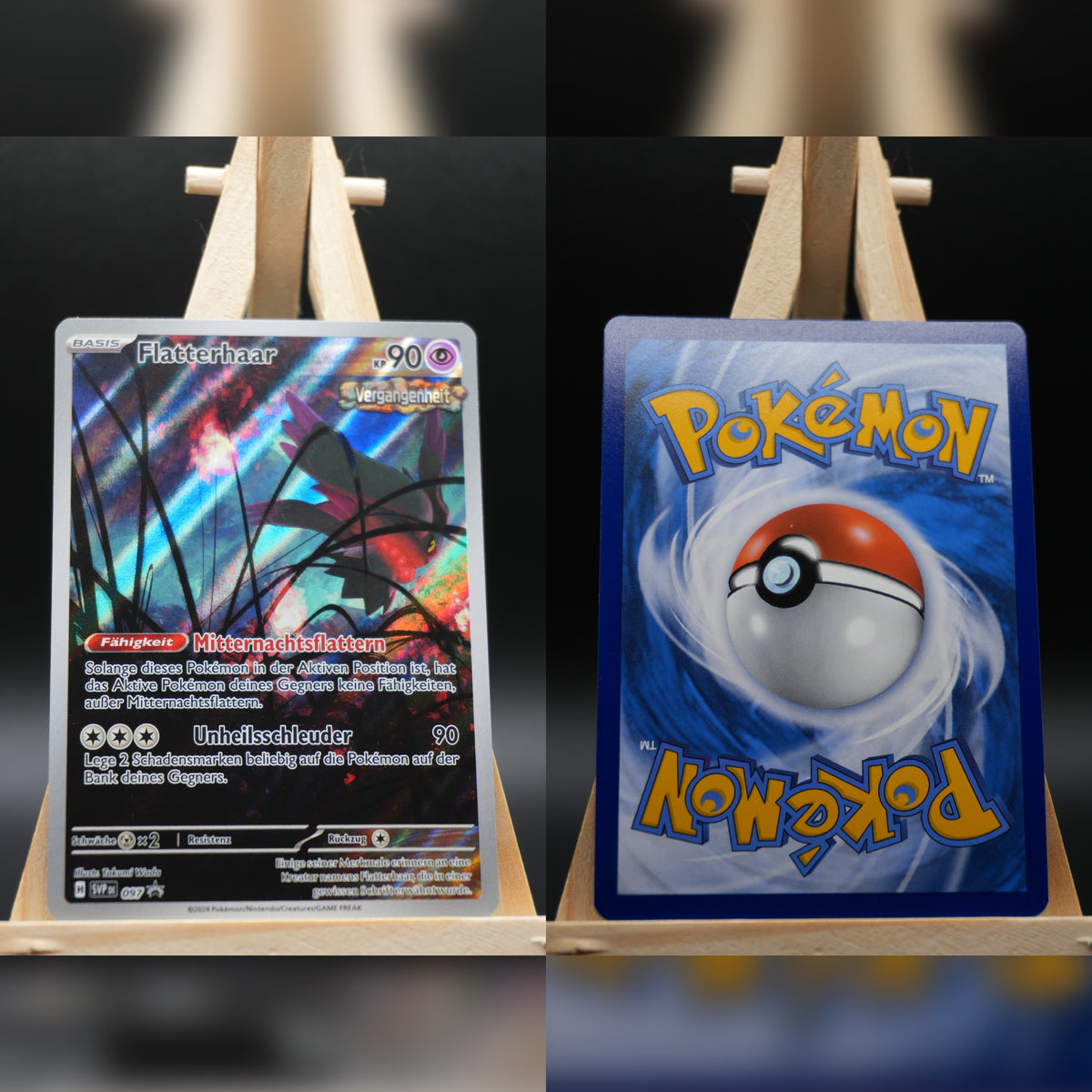 Flatterhaar SVP 097 SV Black Star Promos Pokémon Karte Deutsch Near Mint