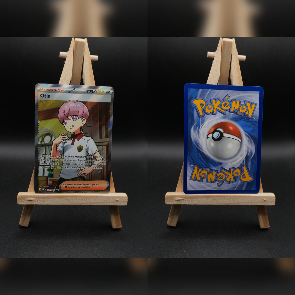 Otis PRE 141 Prismatische Entwicklungen Pokémon Karte Deutsch Near Mint