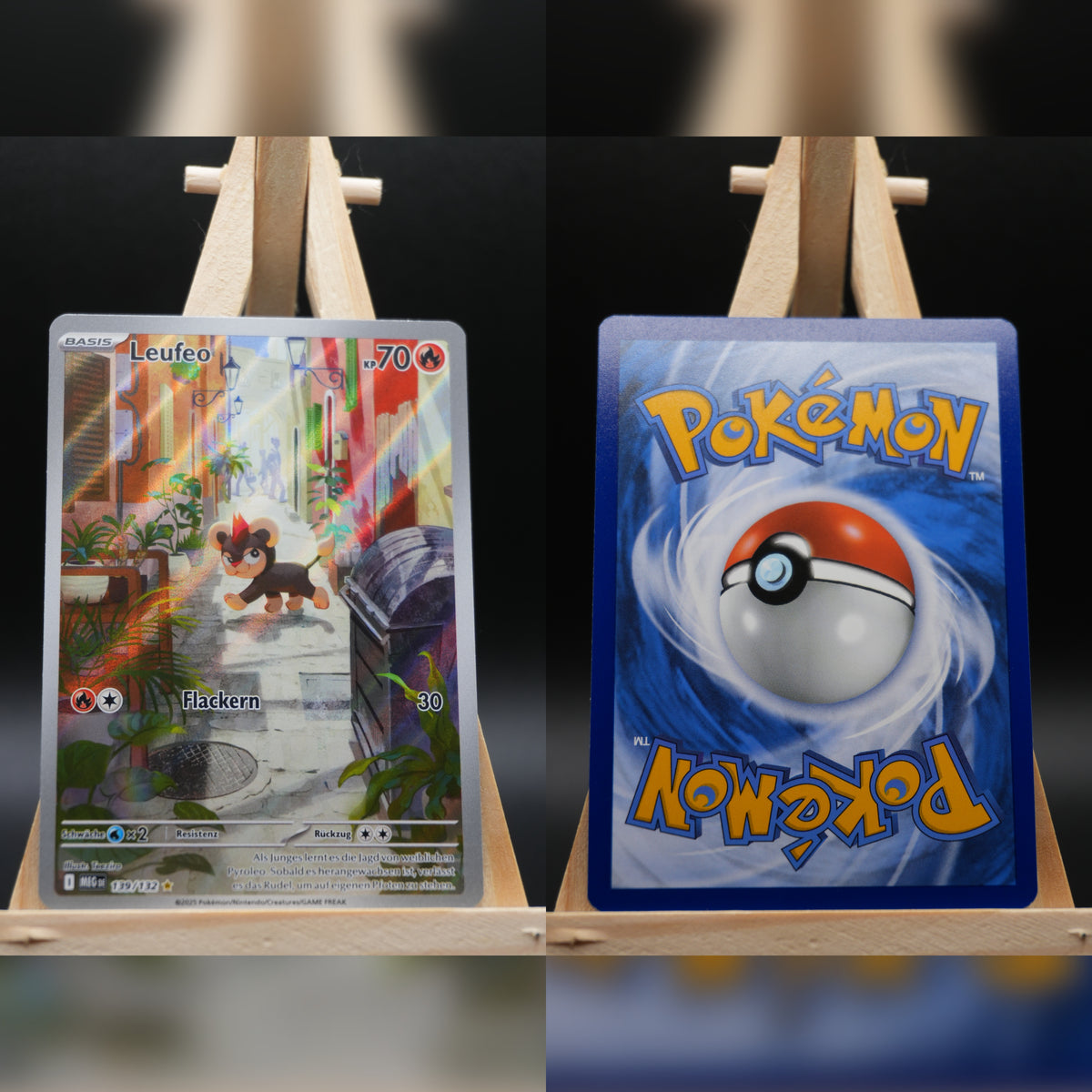 Leufeo MEG 139 Mega-Entwicklung Pokémon Karte Deutsch Near Mint