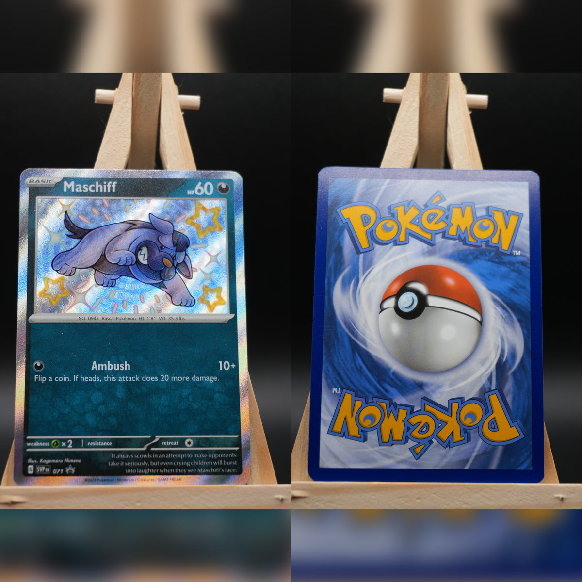 Mobtiff SVP 071 SV Black Star Promos Pokémon Karte Englisch Near Mint