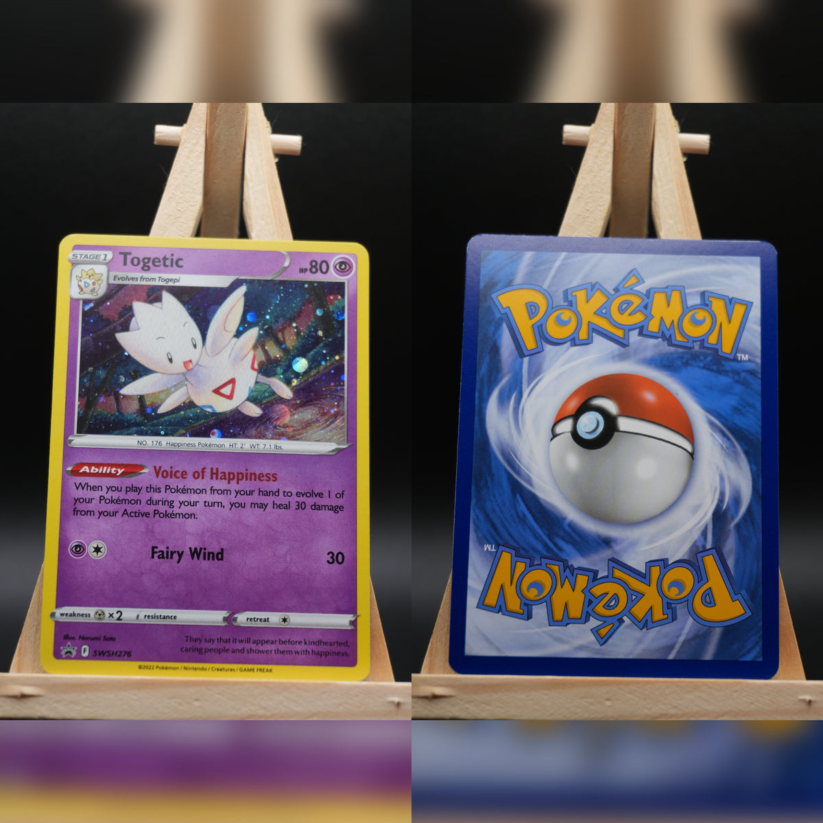 Togetic SWSH 276 SWSH Black Star Promo Pokémon Karte Englisch Near Mint