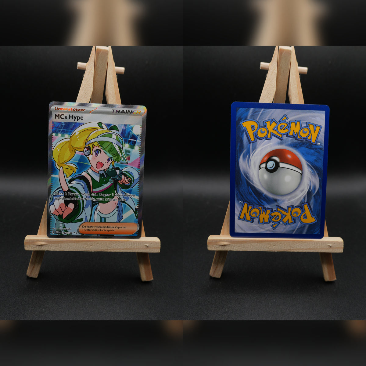 MCs Hype DRI 220 Ewige Rivalen Pokémon Karte Deutsch Near Mint
