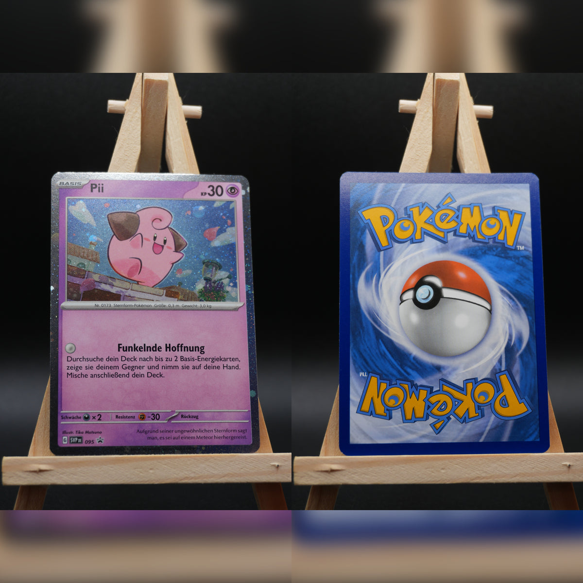 Pii SVP 095 SV Black Star Promos Pokémon Karte Deutsch Near Mint