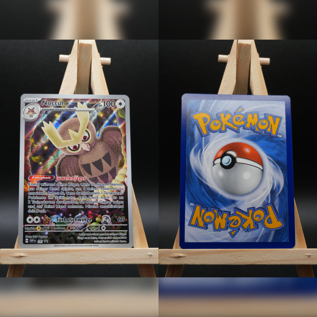 Noctuh SVP 141 SV Black Star Promos Pokémon Karte Deutsch Near Mint