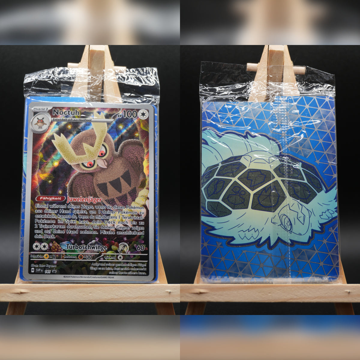 Noctuh SVP 141 SV Black Star Promos Pokémon Karte Deutsch Near Mint Sealed