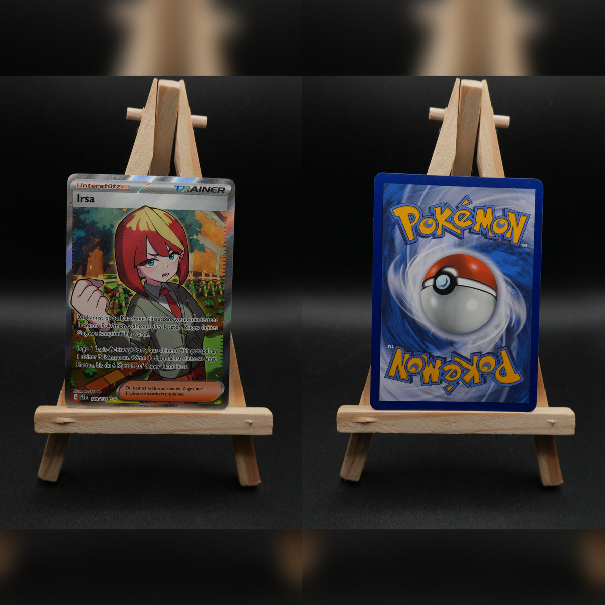 Irsa PRE 140 Prismatische Entwicklungen Pokémon Karte Deutsch Near Mint