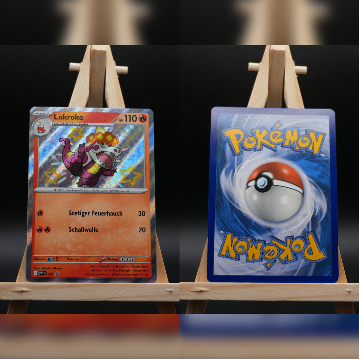 Lokroko SVP 080 SV Black Star Promos Pokémon Karte Deutsch Near Mint