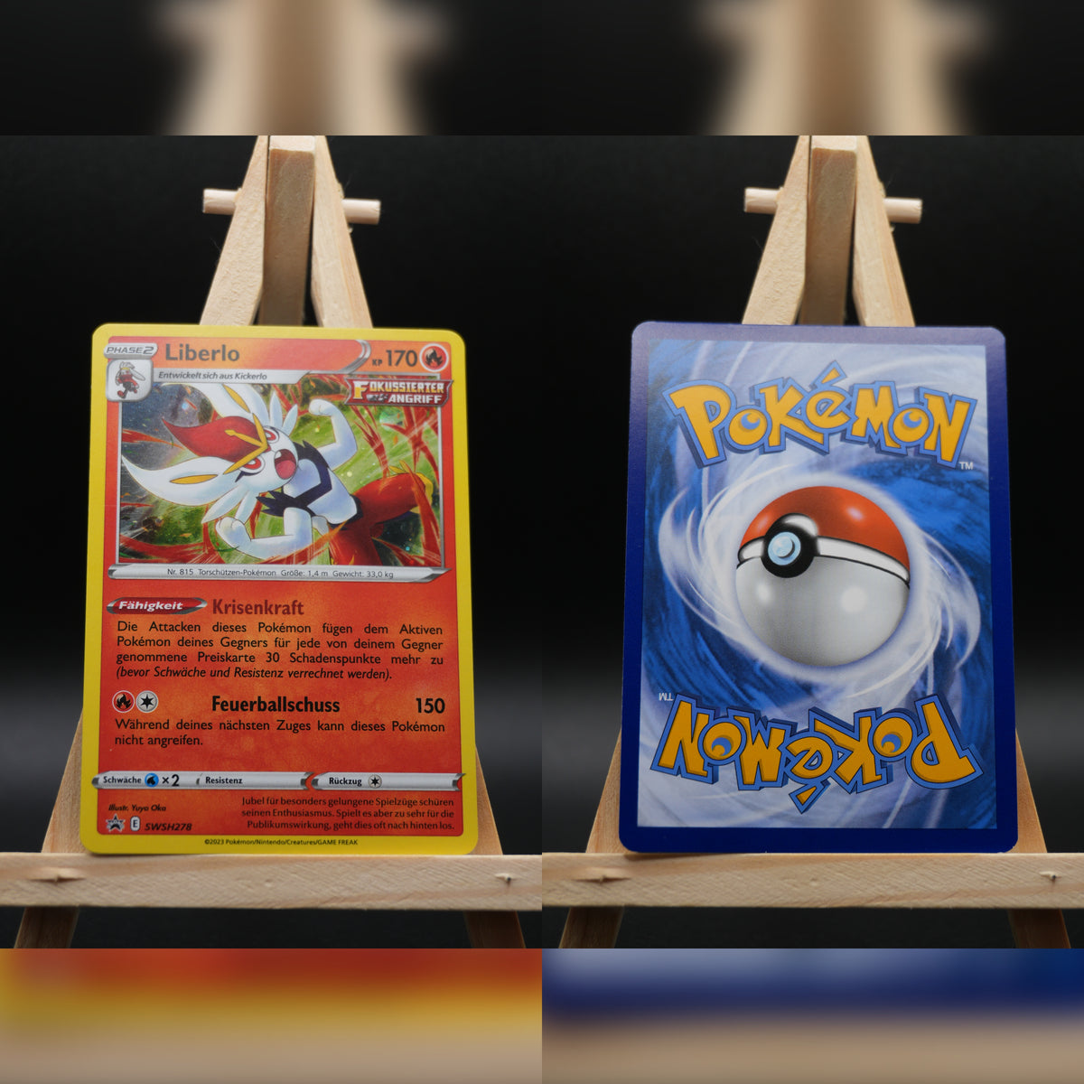 Liberlo SWSH 278 SWSH Black Star Promo Pokémon Karte Deutsch Near Mint