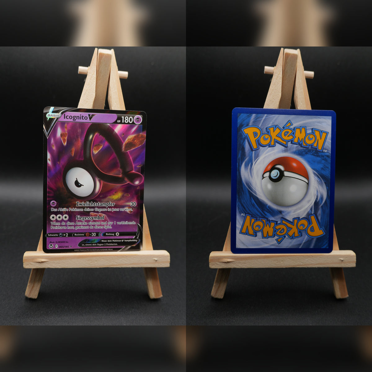 Icognito V SIT 065 Silberne Sturmwinde Pokémon Karte Deutsch Near Mint