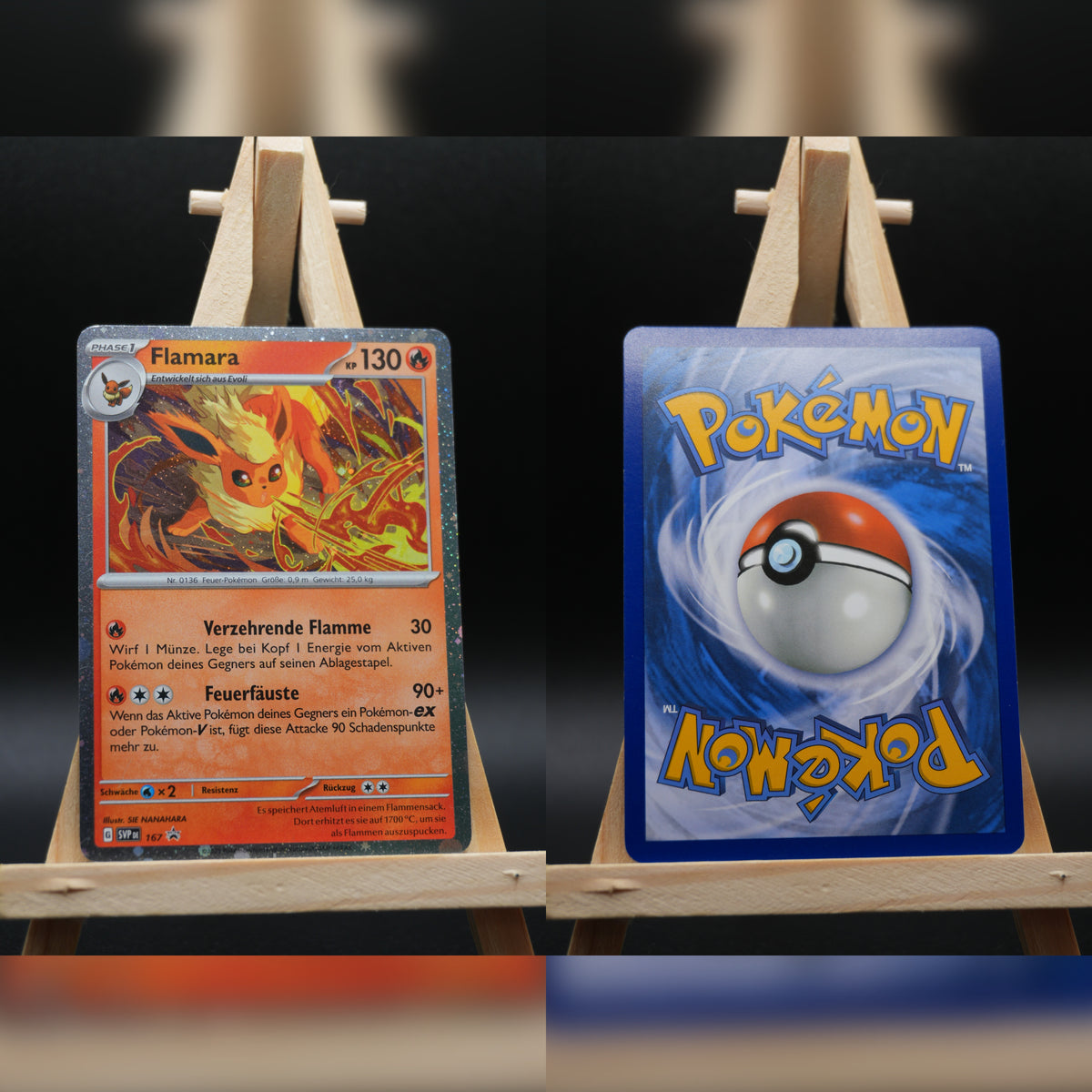 Flamara (SVP 167) SV Black Star Promos