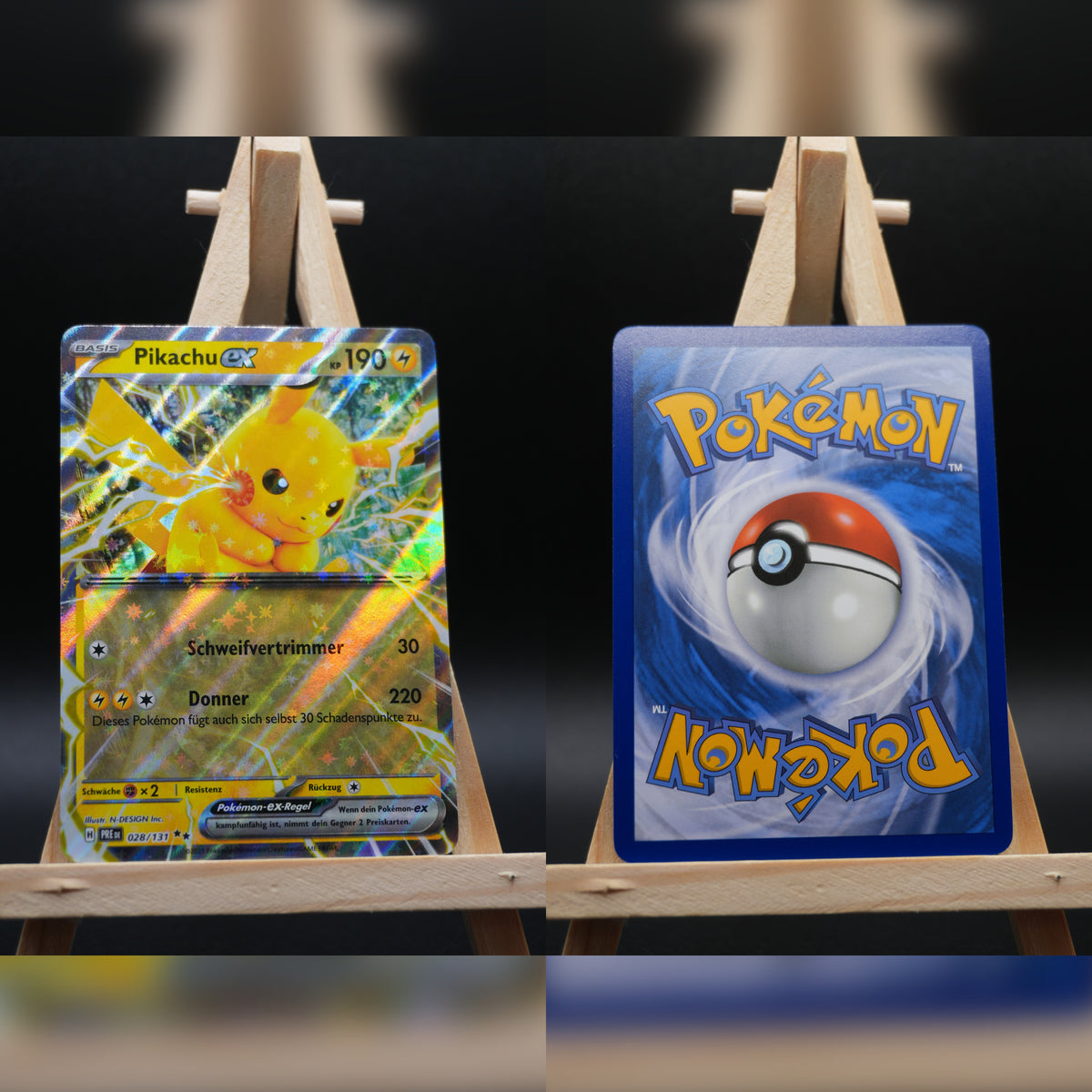 Pikachu ex PRE 028 Prismatische Entwicklungen