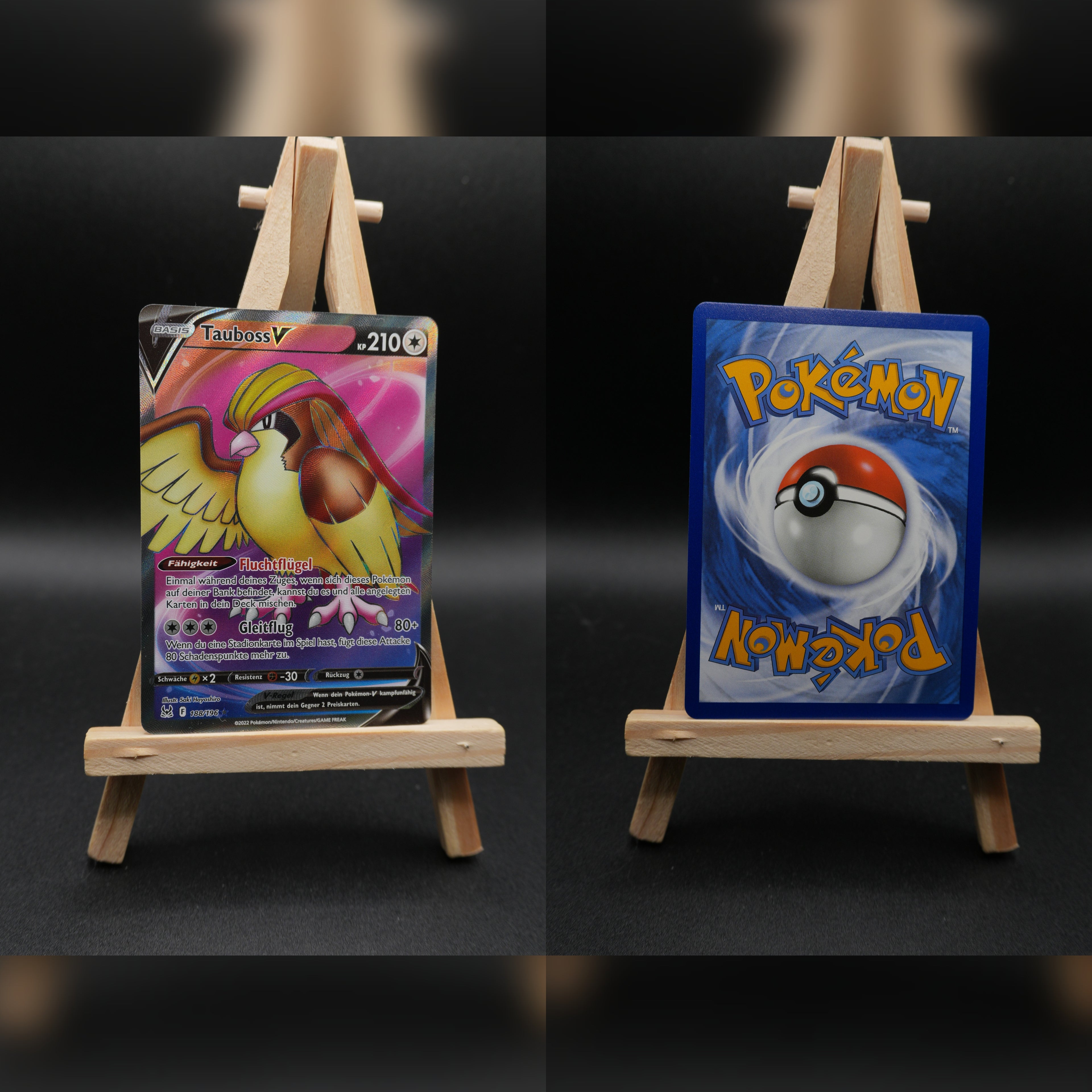 Tauboss V LOR 188 Verlorener Ursprung Pokémon Karte Deutsch Near Mint