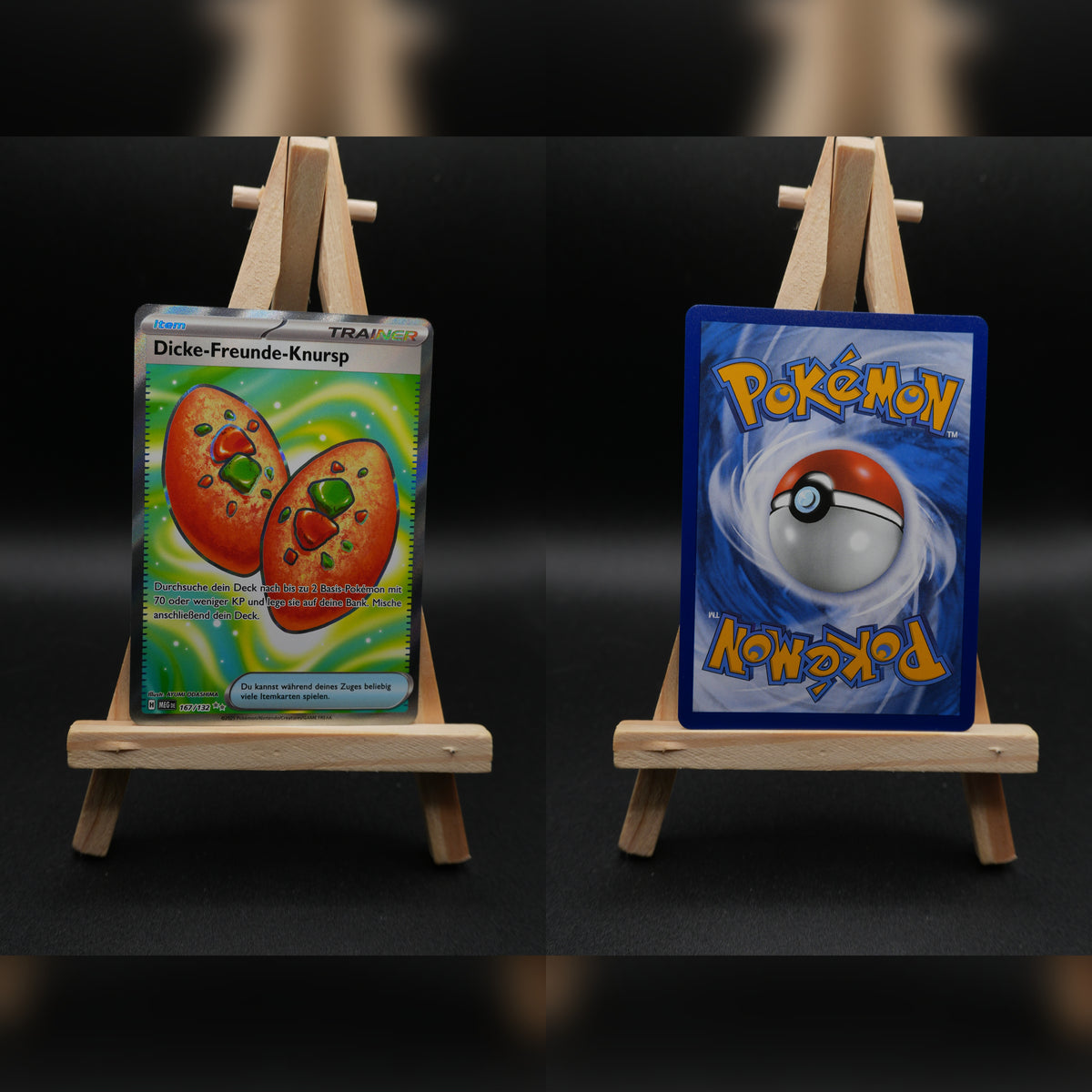 Dicke-Freunde-Knursp MEG 167 Mega-Entwicklung Pokémon Karte Deutsch Near Mint