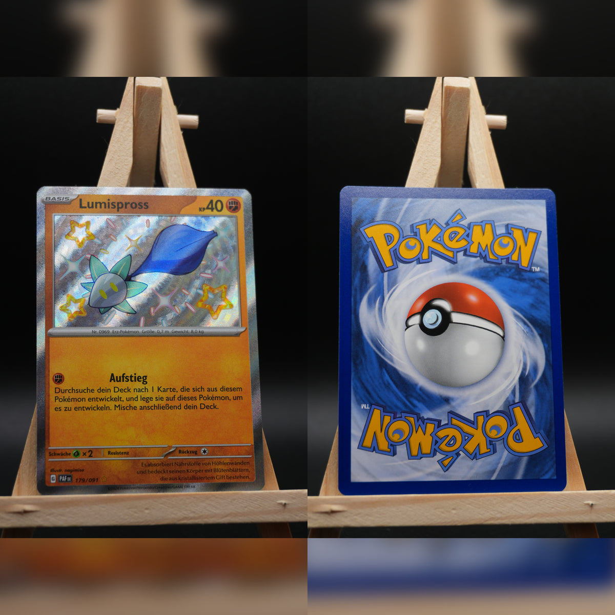 Lumispross PAF 179 Paldeas Schicksale Pokémon Karte Deutsch Near Mint