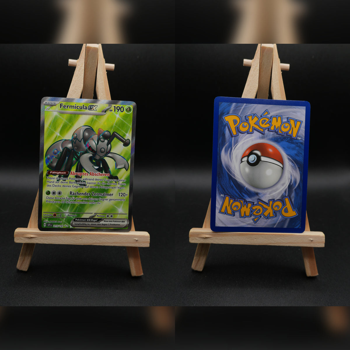 Fermicula ex SSP 215 Stürmische Funken Pokémon Karte Deutsch Near Mint