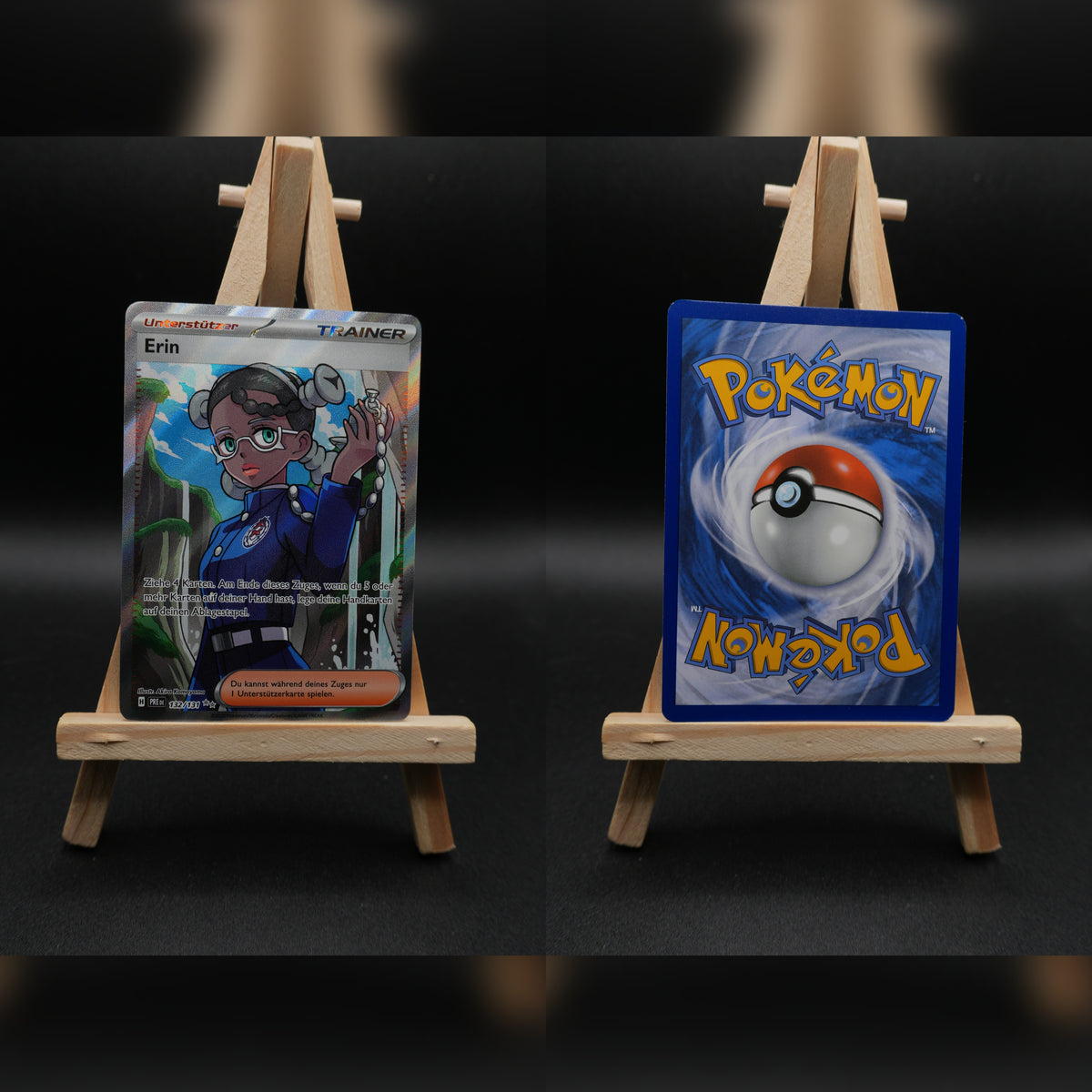 Erin PRE 132 Prismatische Entwicklungen Pokémon Karte Deutsch Near Mint
