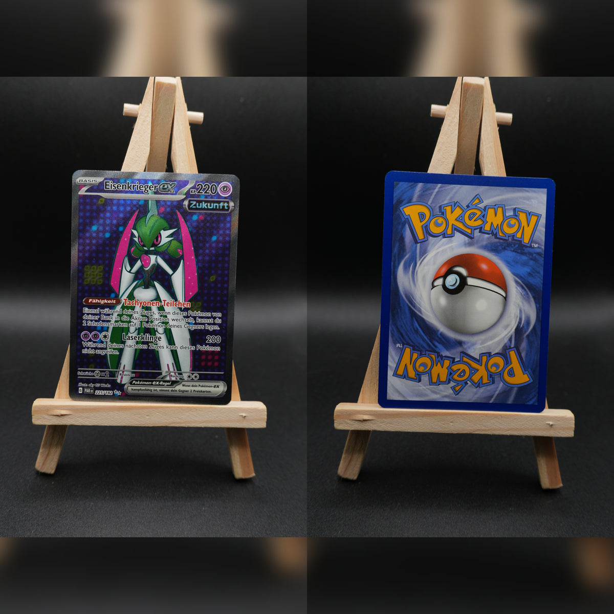 Eisenkrieger ex PAR 225 Paradoxrift Pokémon Karte Deutsch Near Mint