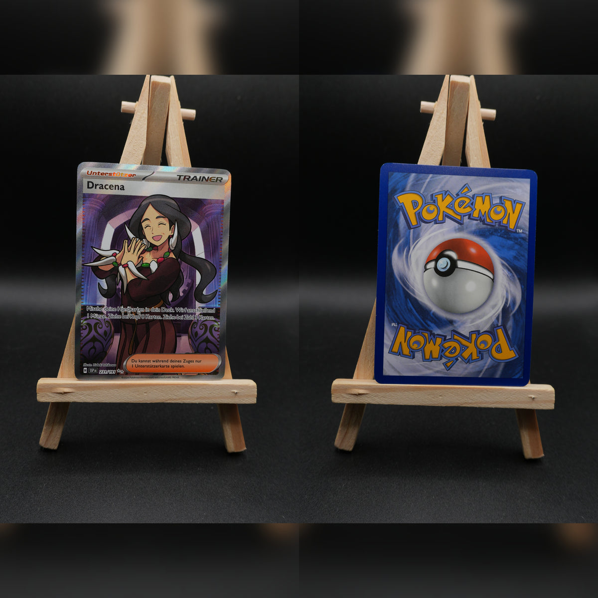 Dracena SSP 231 Stürmische Funken Pokémon Karte Deutsch Near Mint