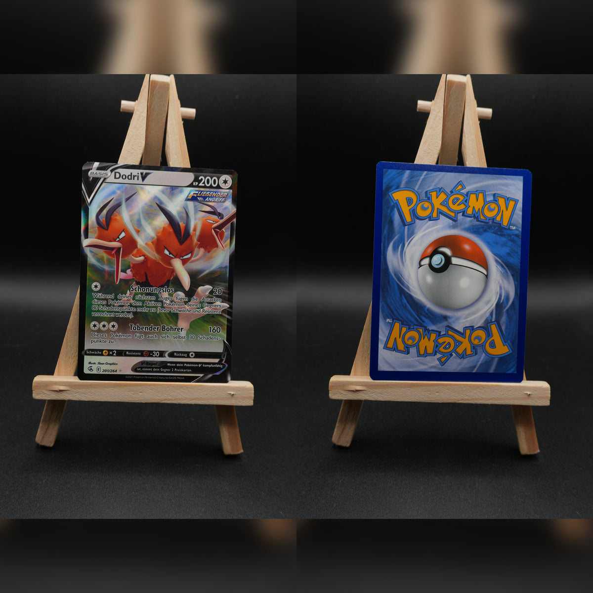 Dodri V FST 201 Fusionsangriff Pokémon Karte Deutsch Near Mint
