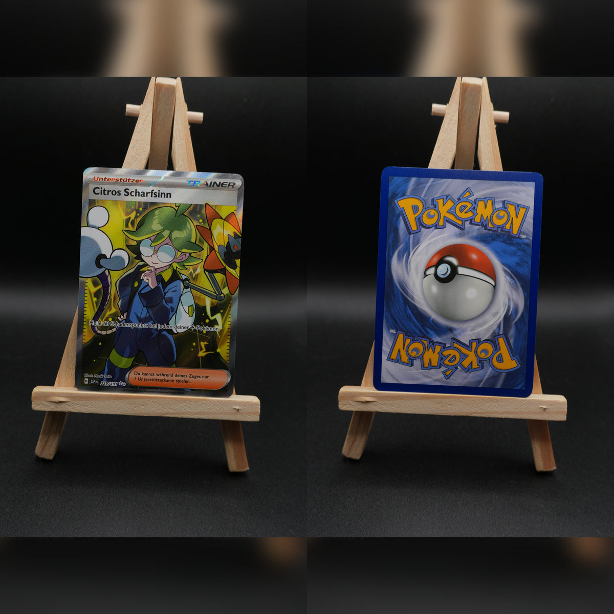 Citros Scharfsinn SSP 229 Stürmische Funken Pokémon Karte Deutsch Near Mint